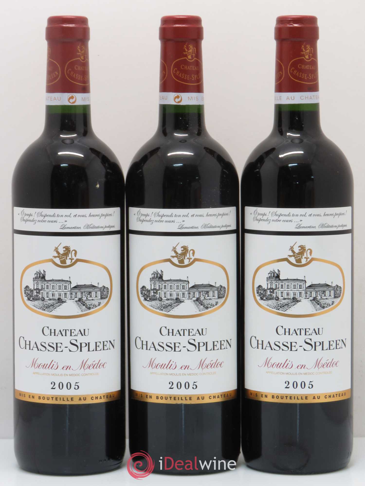 Château Chasse Spleen 2005 - Lot de 12 bouteilles - 3