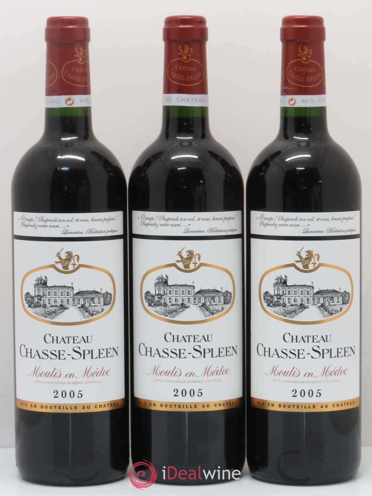 Château Chasse Spleen 2005 - Lot de 12 bouteilles - 4