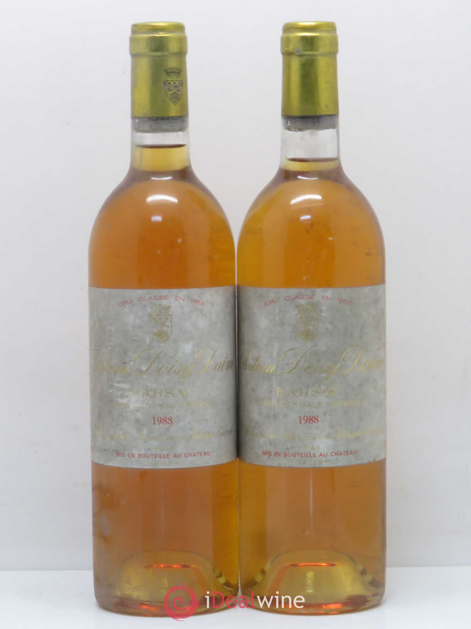 Château Doisy Daëne 2ème Grand Cru Classé 1988 - Lotto di 2 bottiglie - 0