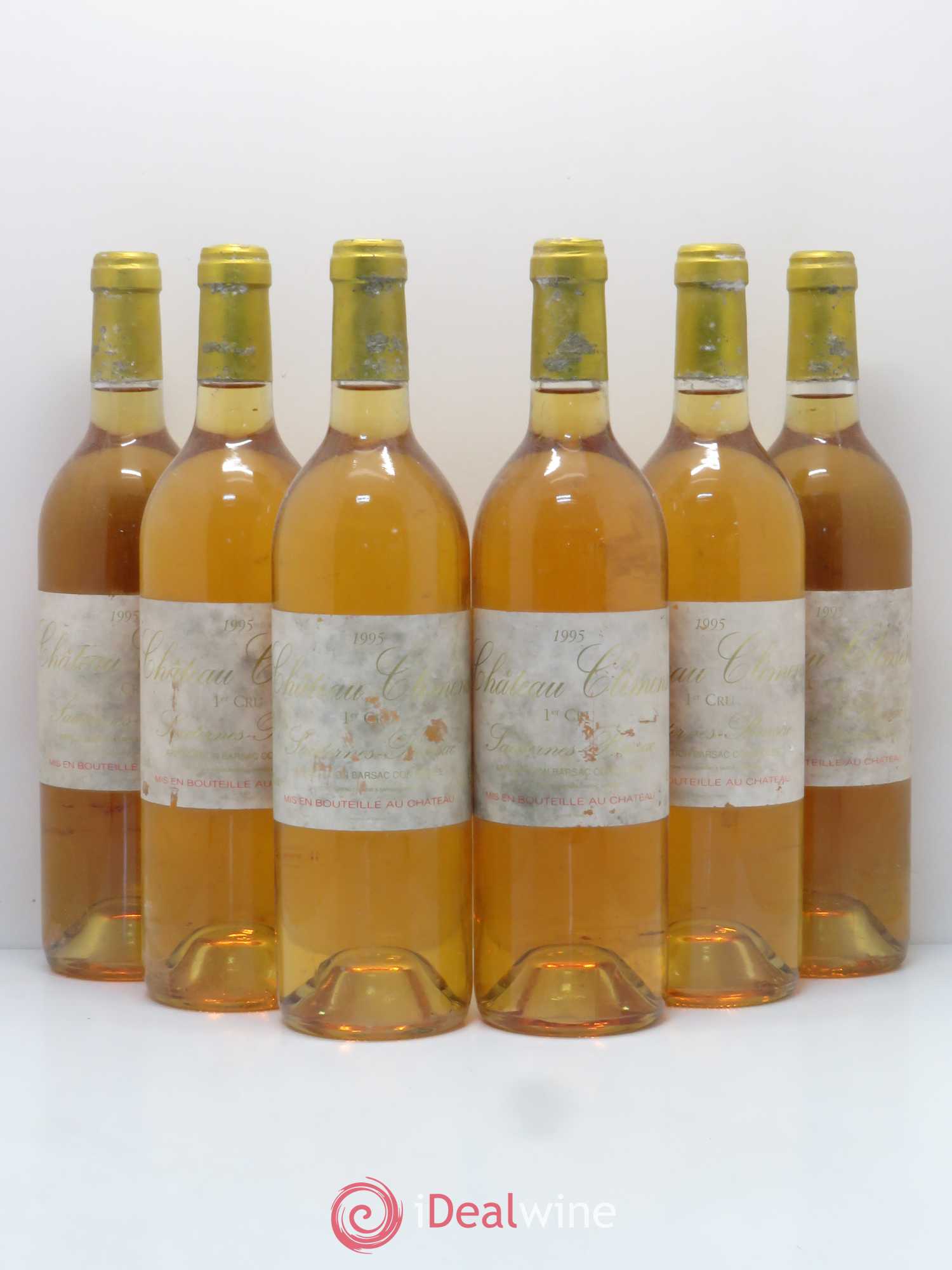 Château Climens 1er Grand Cru Classé 1995 - Lotto di 6 bottiglie - 0