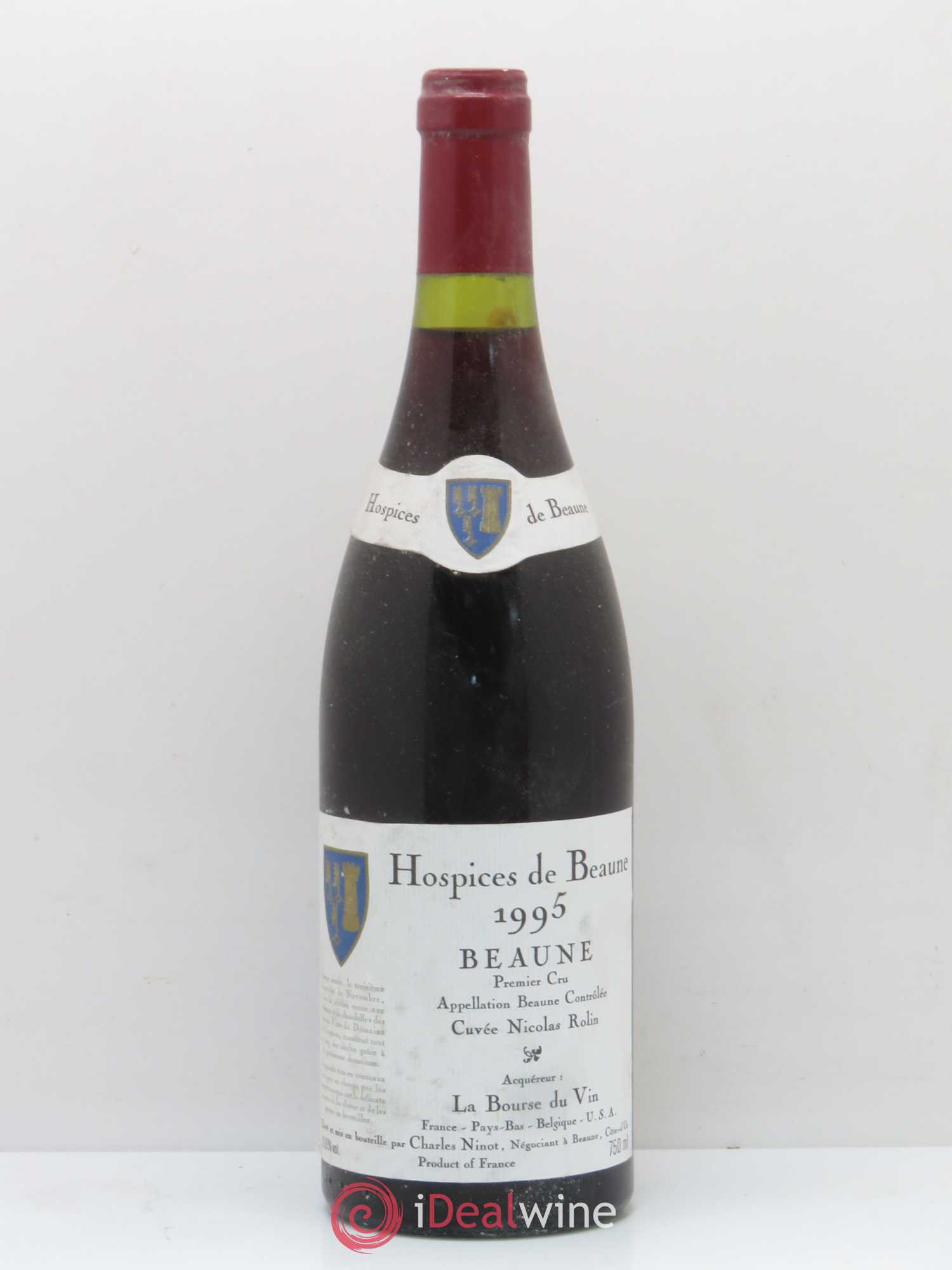 Beaune 1er Cru Cuvée Nicolas Rolin - Charles Ninot 1995 - Lot de 1 bouteille - 0