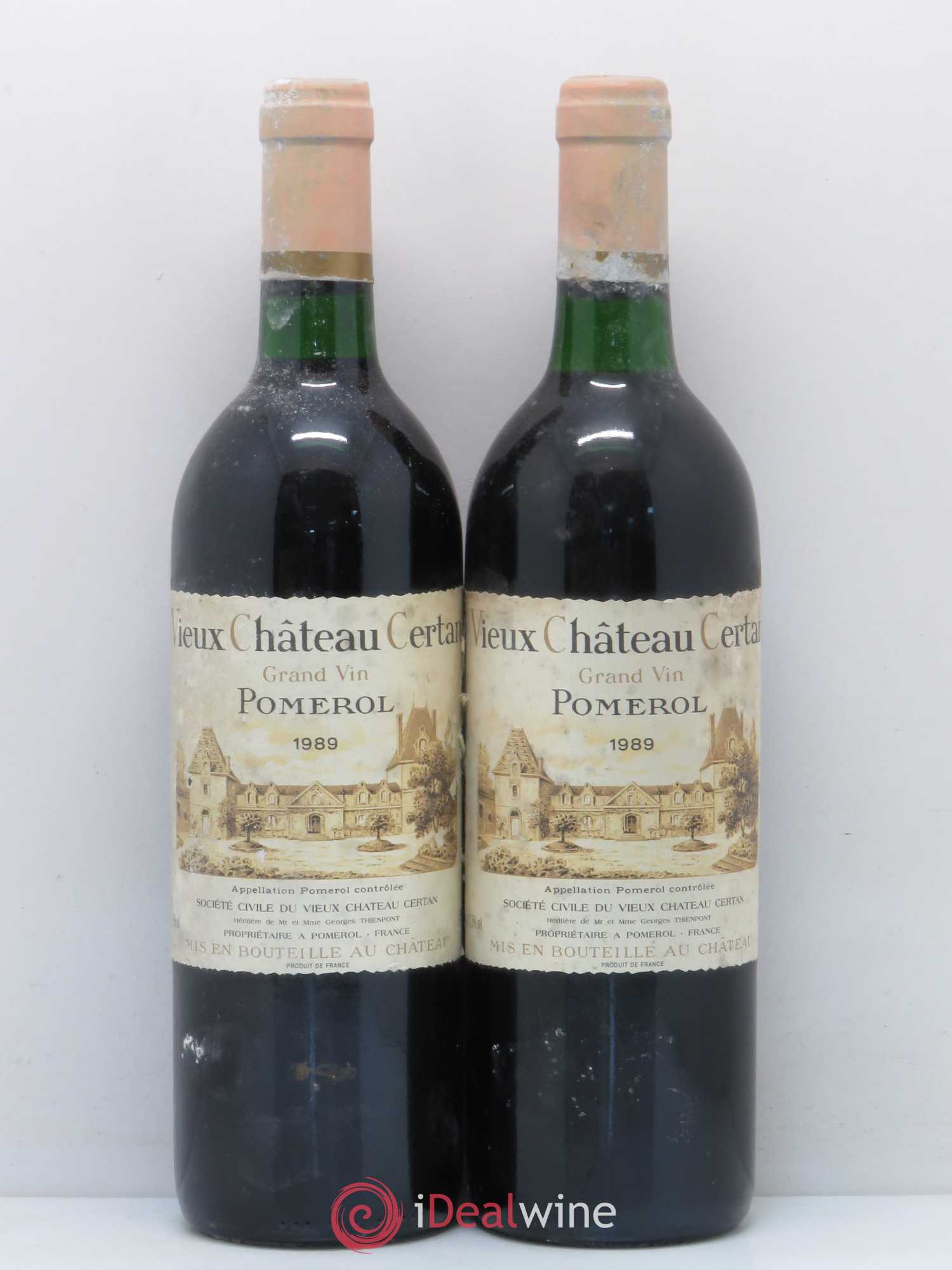 Vieux Château Certan 1989 - Lot de 5 bouteilles - 2