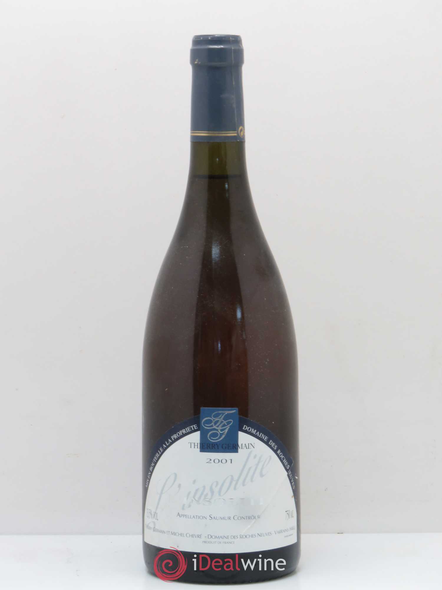 Saumur Insolite Domaine des Roches Neuves - Thierry Germain 2001 - Lot de 1 bouteille - 0