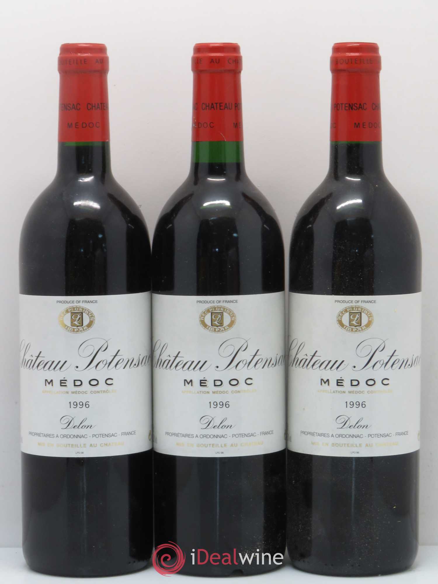 Château Potensac 1996 - Lot de 6 bouteilles - 2