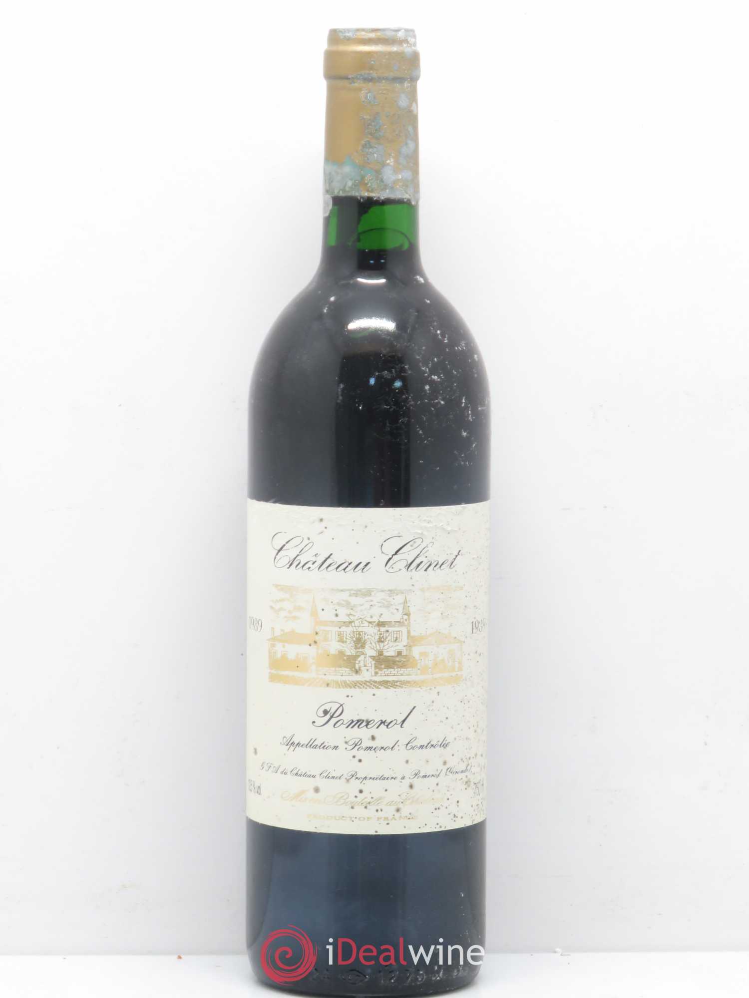 Château Clinet 1989 - Lot de 1 bouteille - 0