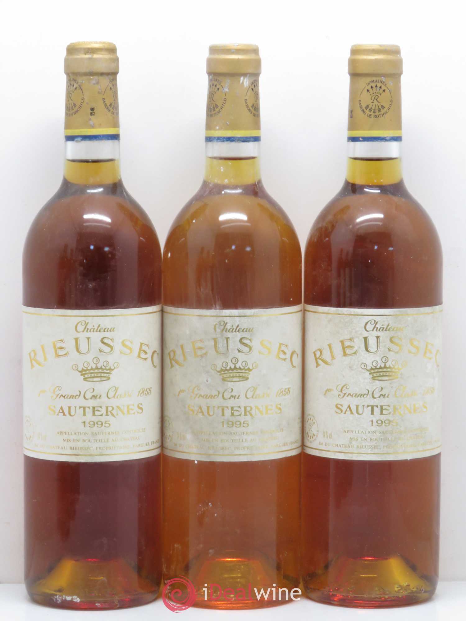 Château Rieussec 1er Grand Cru Classé 1995 - Lotto di 6 bottiglie - 1