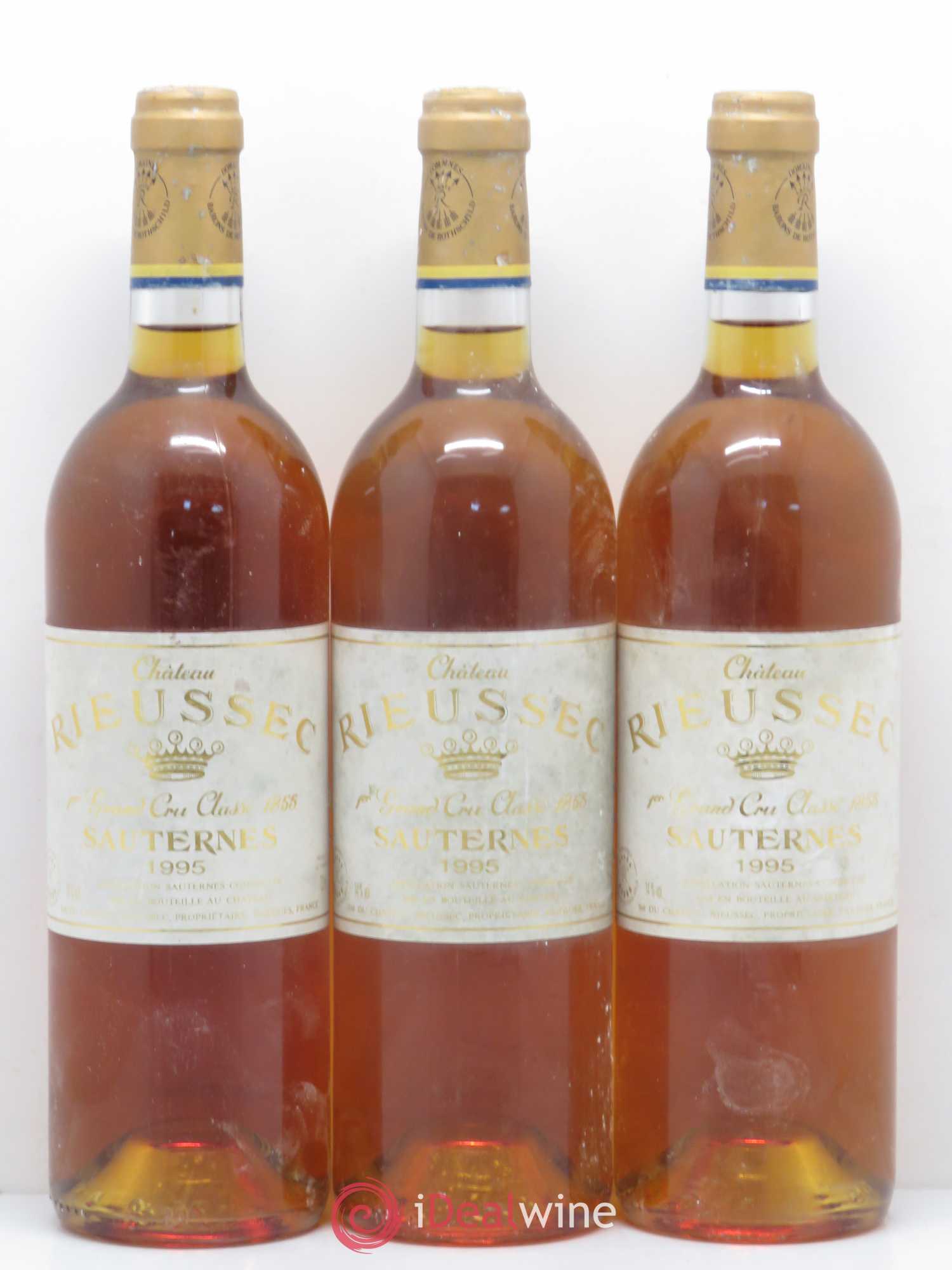 Château Rieussec 1er Grand Cru Classé 1995 - Lotto di 6 bottiglie - 2
