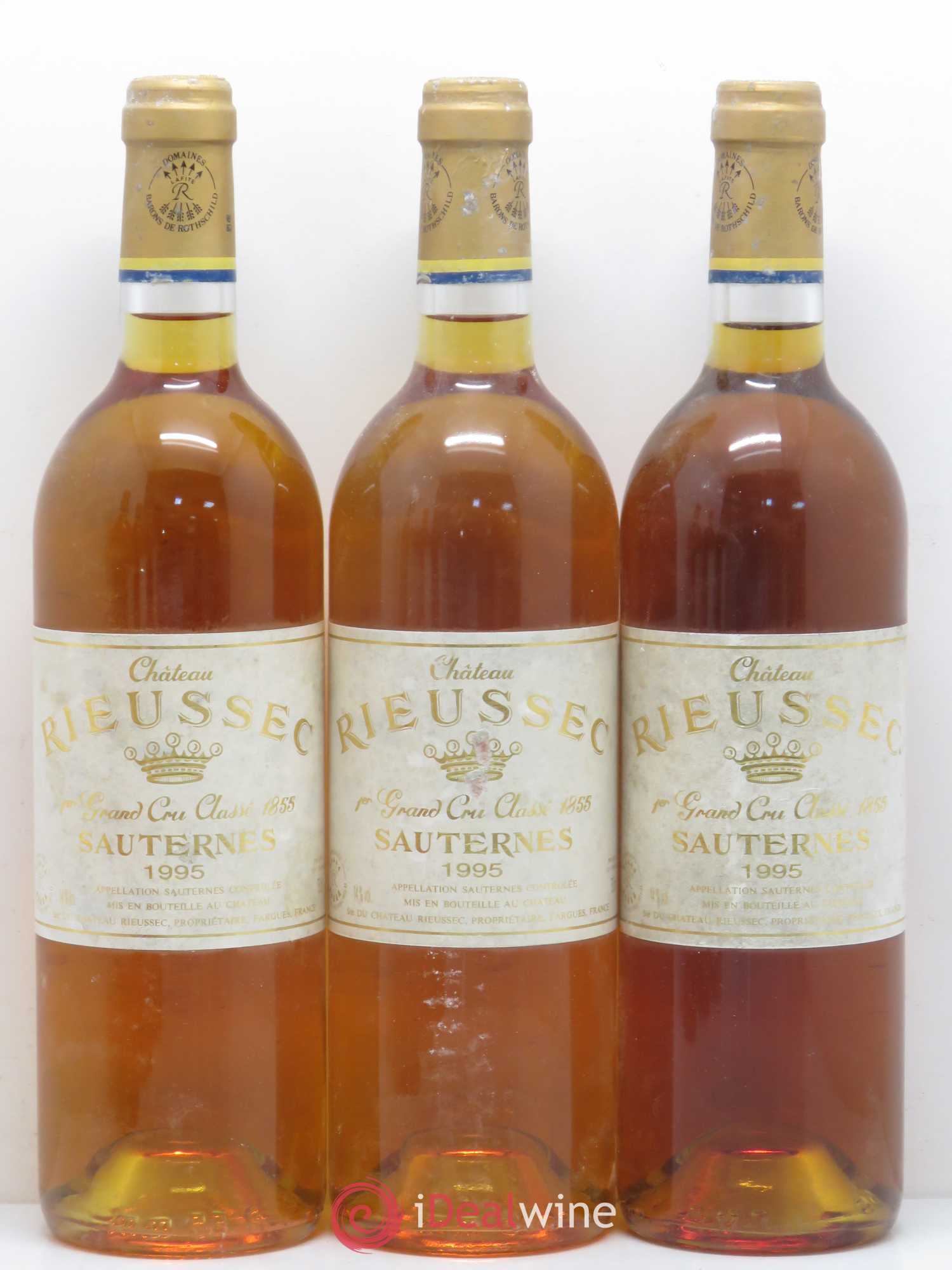 Château Rieussec 1er Grand Cru Classé 1995 - Lotto di 6 bottiglie - 1