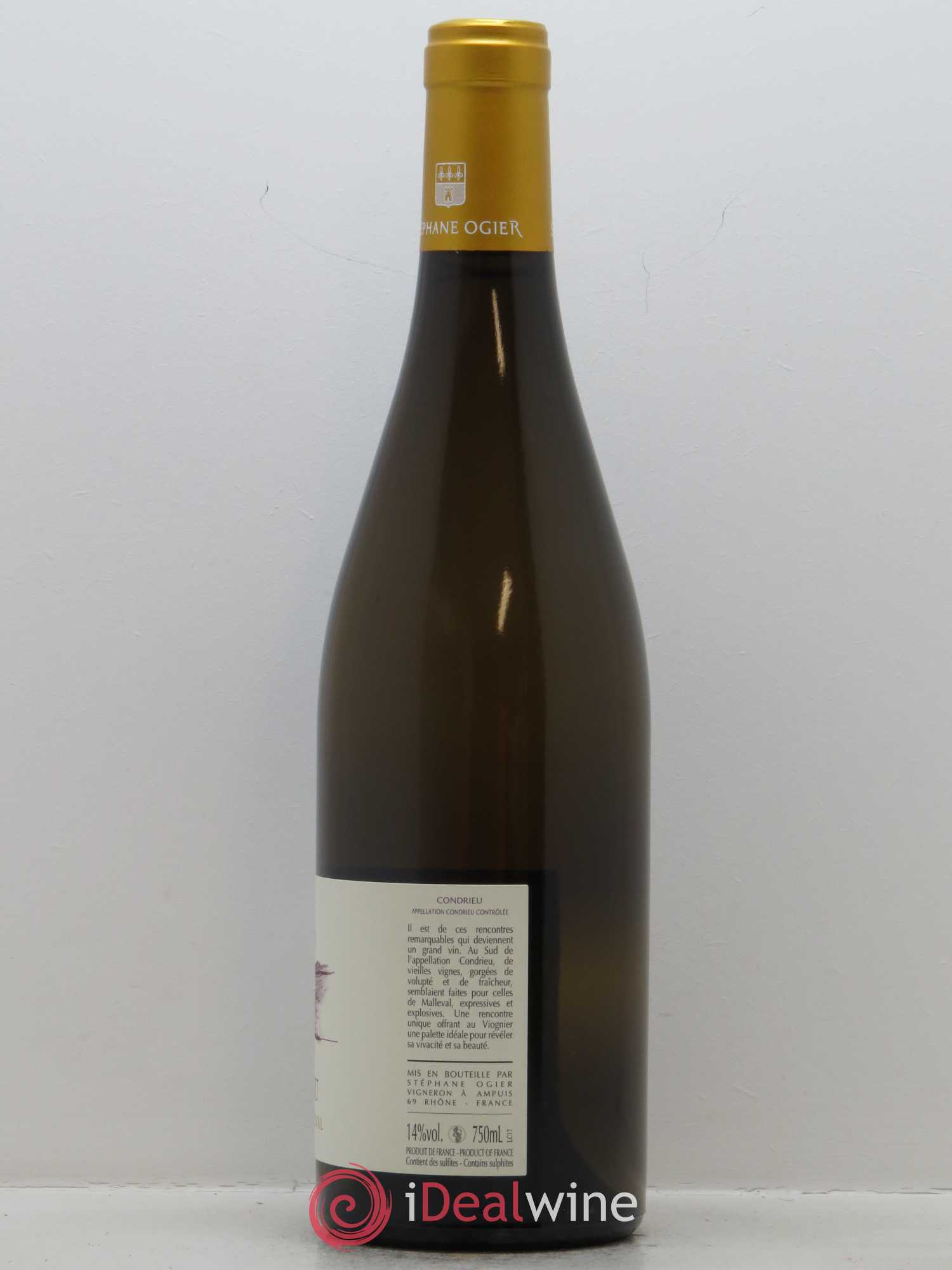 Condrieu La Combe de Malleval Stéphane Ogier 2017 - Lot de 1 bouteille - 1