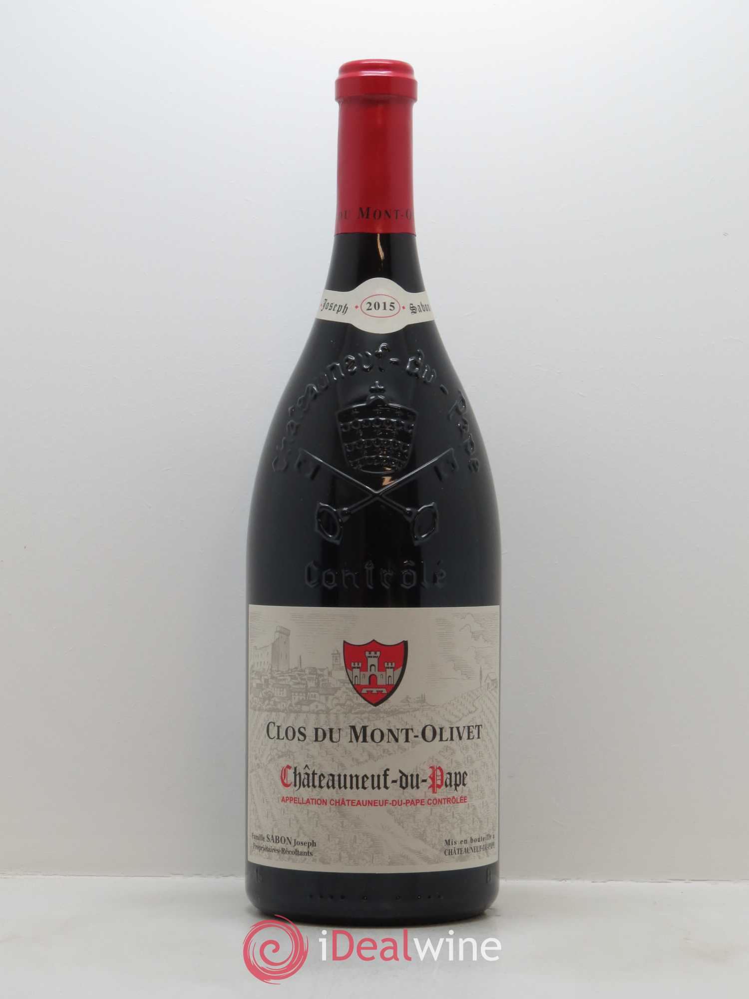 Châteauneuf-du-Pape Clos du Mont-Olivet 2015 - Lot de 1 magnum - 0