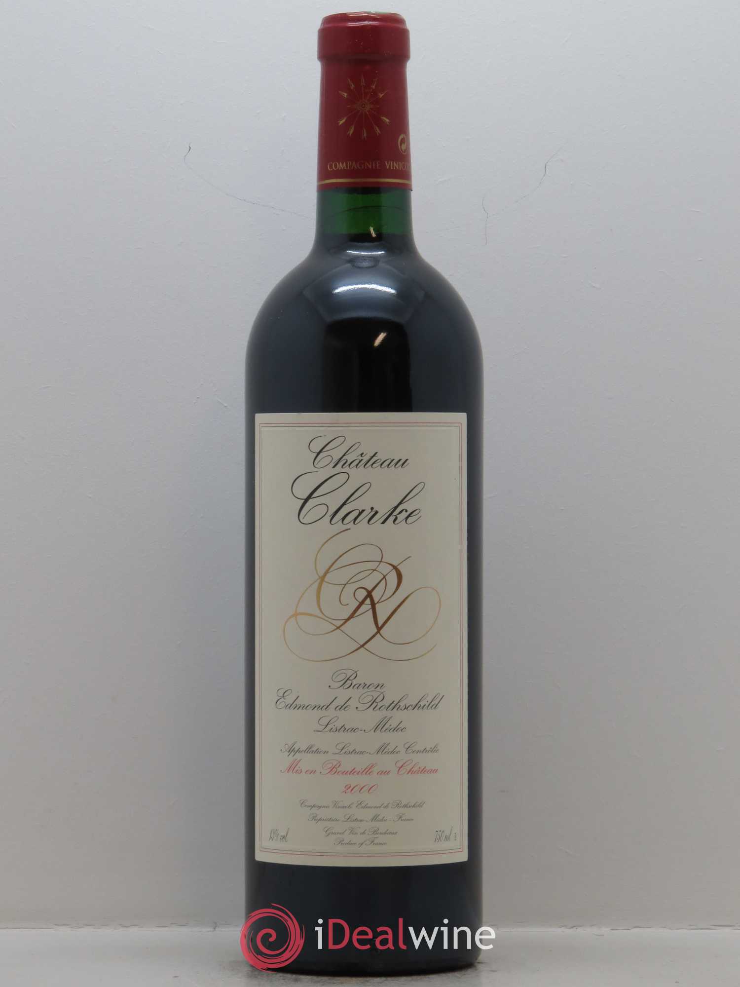 Château Clarke 2000 - Lot de 1 bouteille - 0