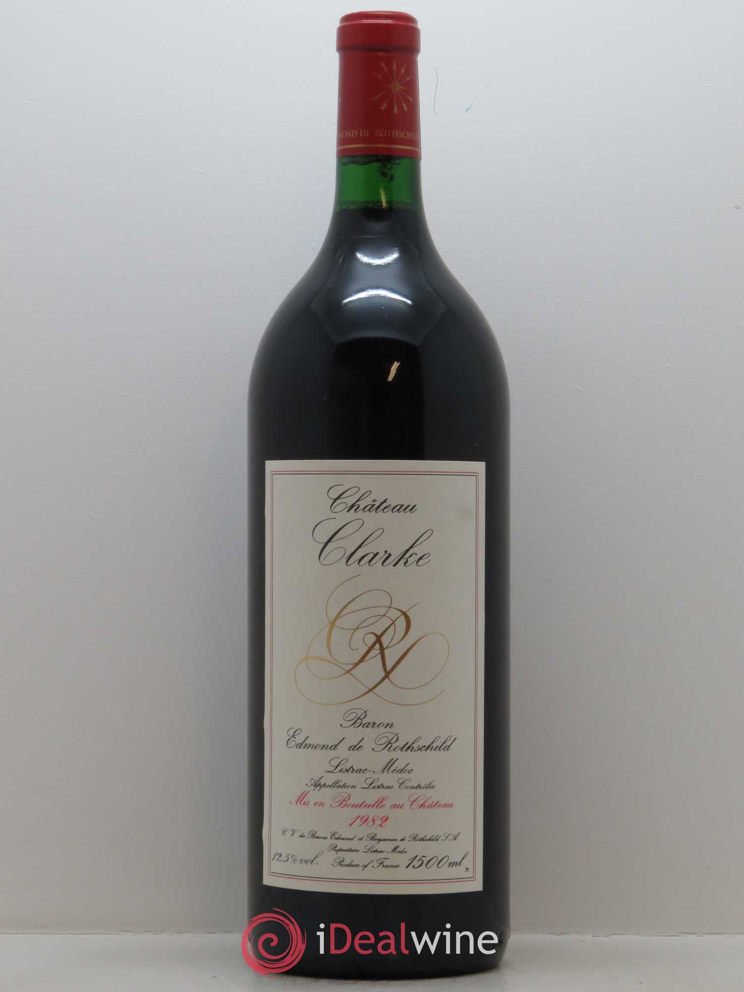 Château Clarke 1982 - Lot de 1 magnum - 0