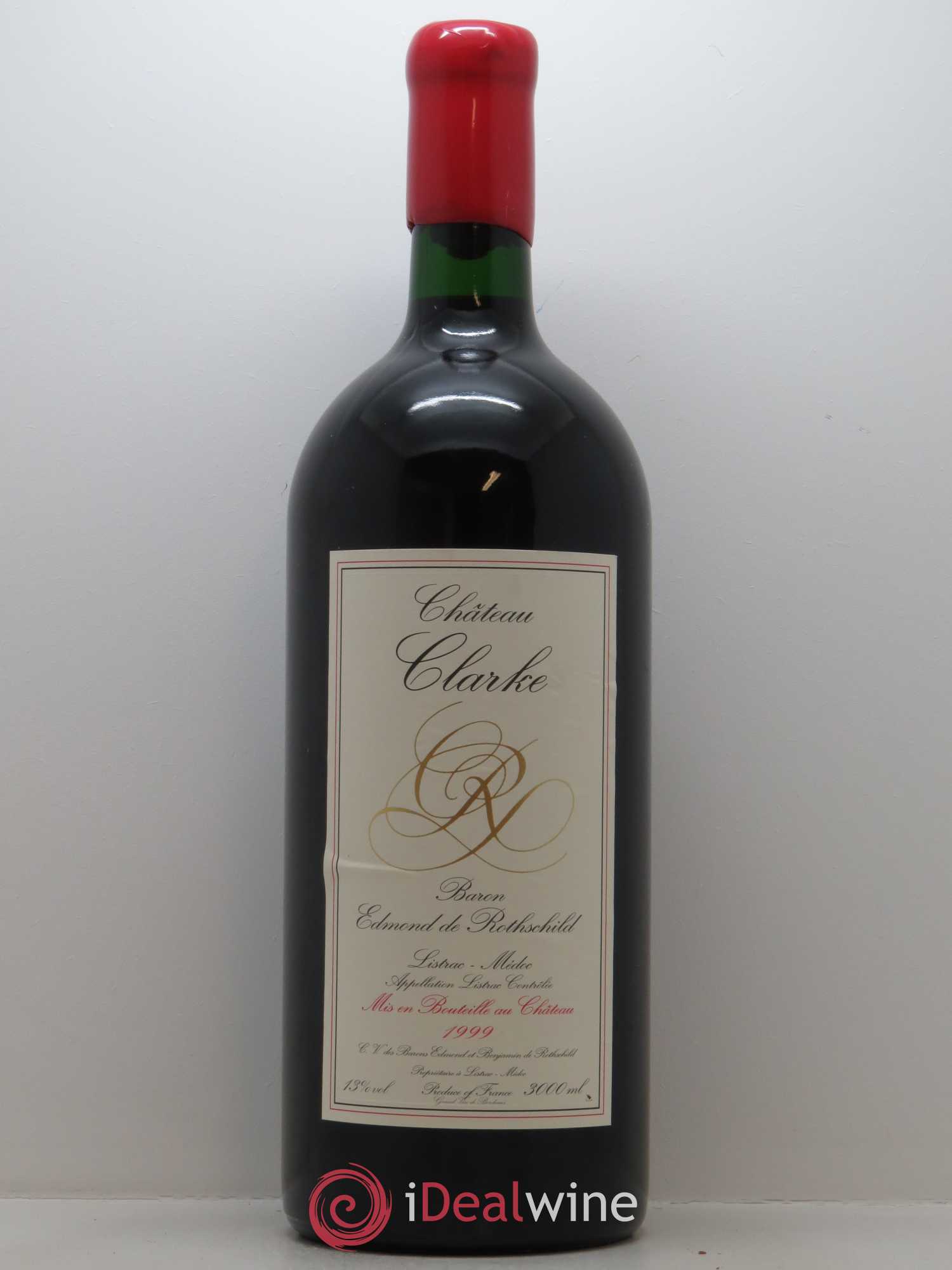 Château Clarke 1999 - Lot de 1 double magnum - 0