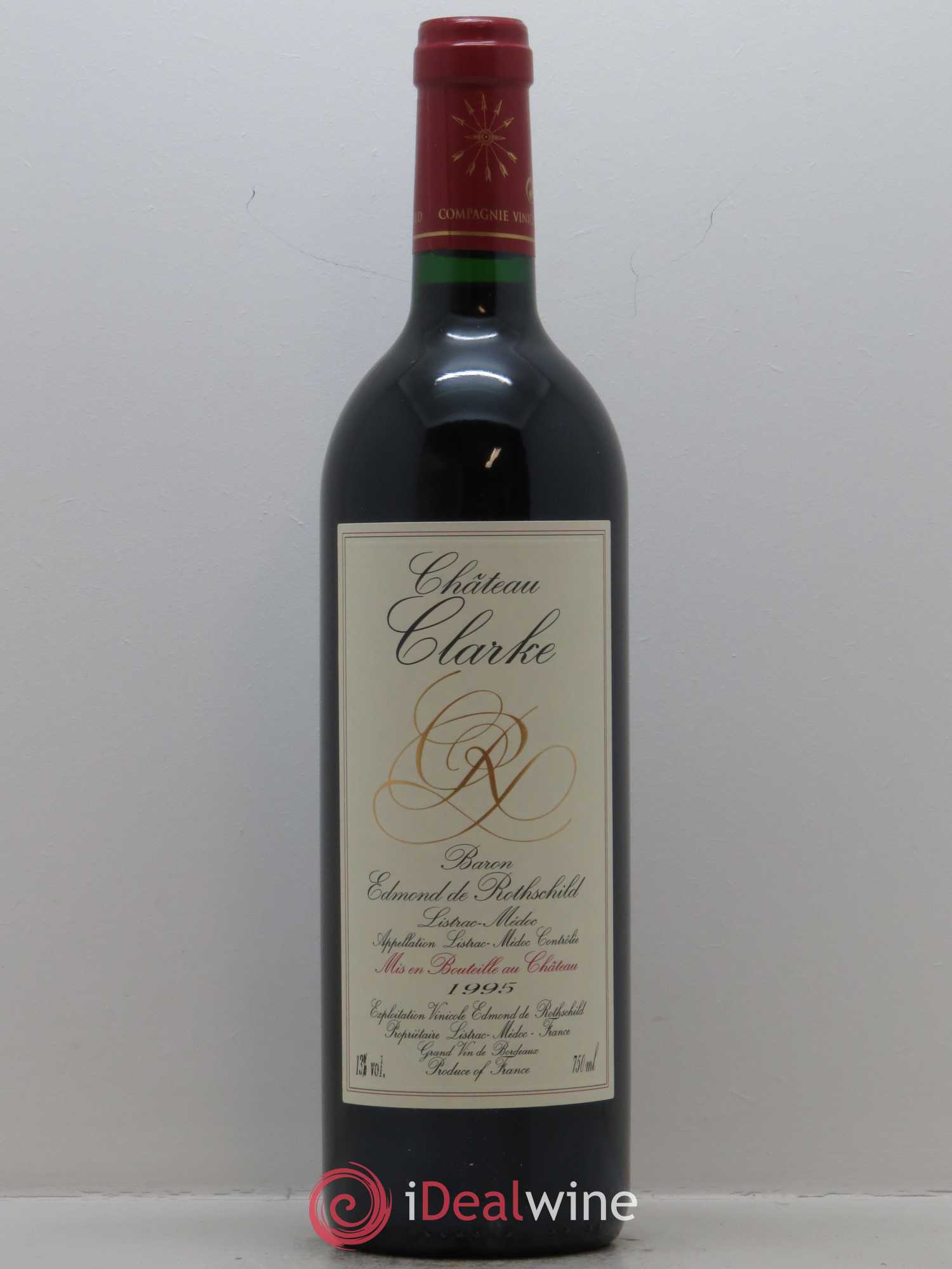 Château Clarke 1995 - Lot de 1 bouteille - 0
