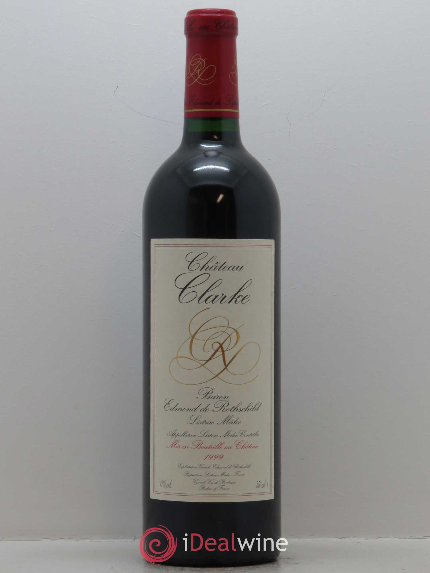 Château Clarke 1999 - Lot de 1 bouteille - 0