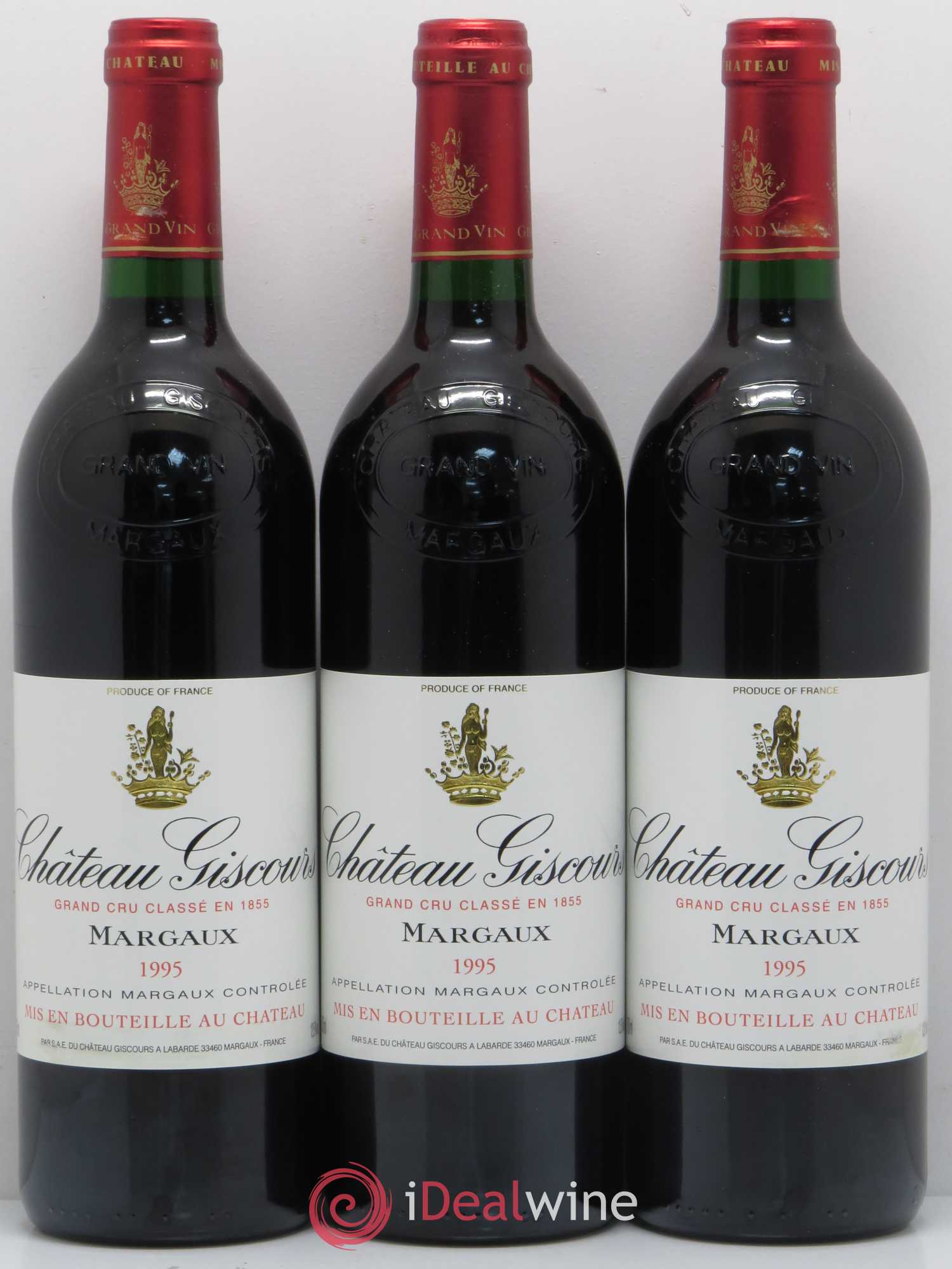Château Giscours 3ème Grand Cru Classé 1995 - Lot de 12 bouteilles - 3