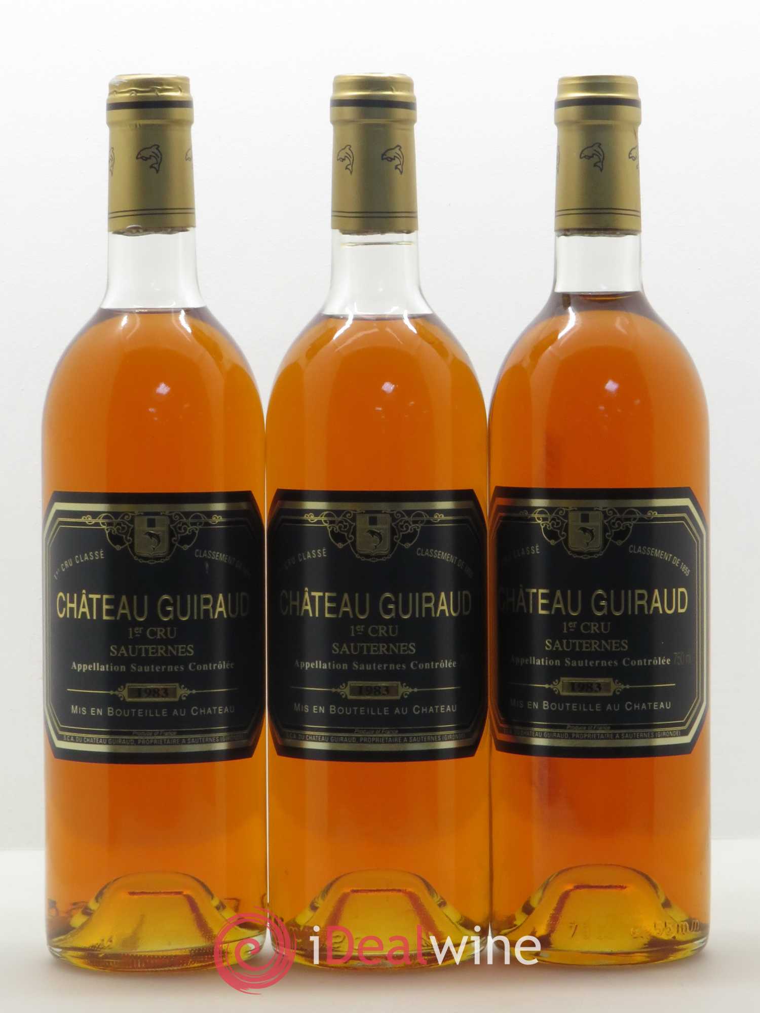 Château Guiraud 1er Grand Cru Classé 1983 - Lotto di 12 bottiglie - 3