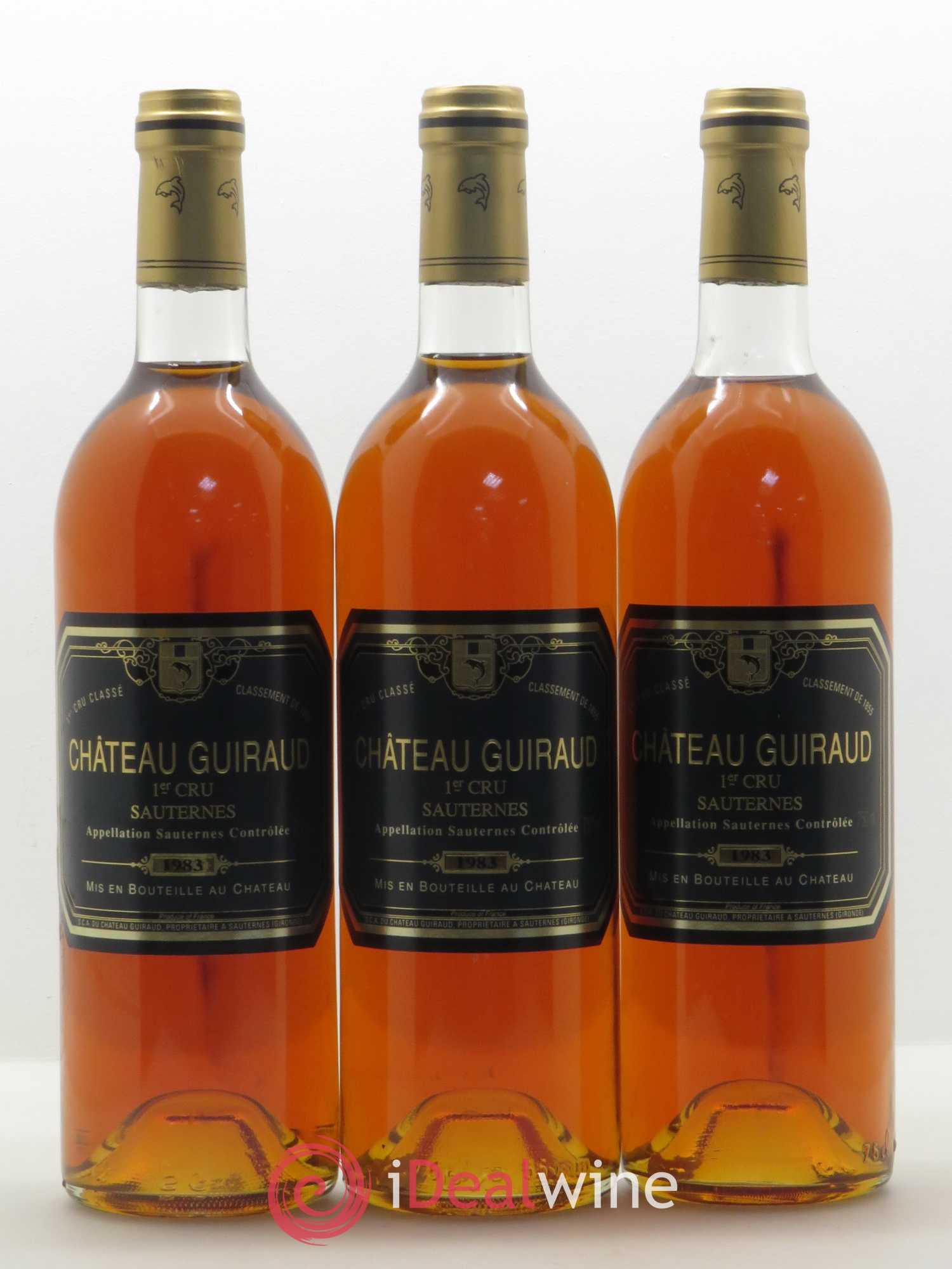 Château Guiraud 1er Grand Cru Classé 1983 - Lotto di 12 bottiglie - 4