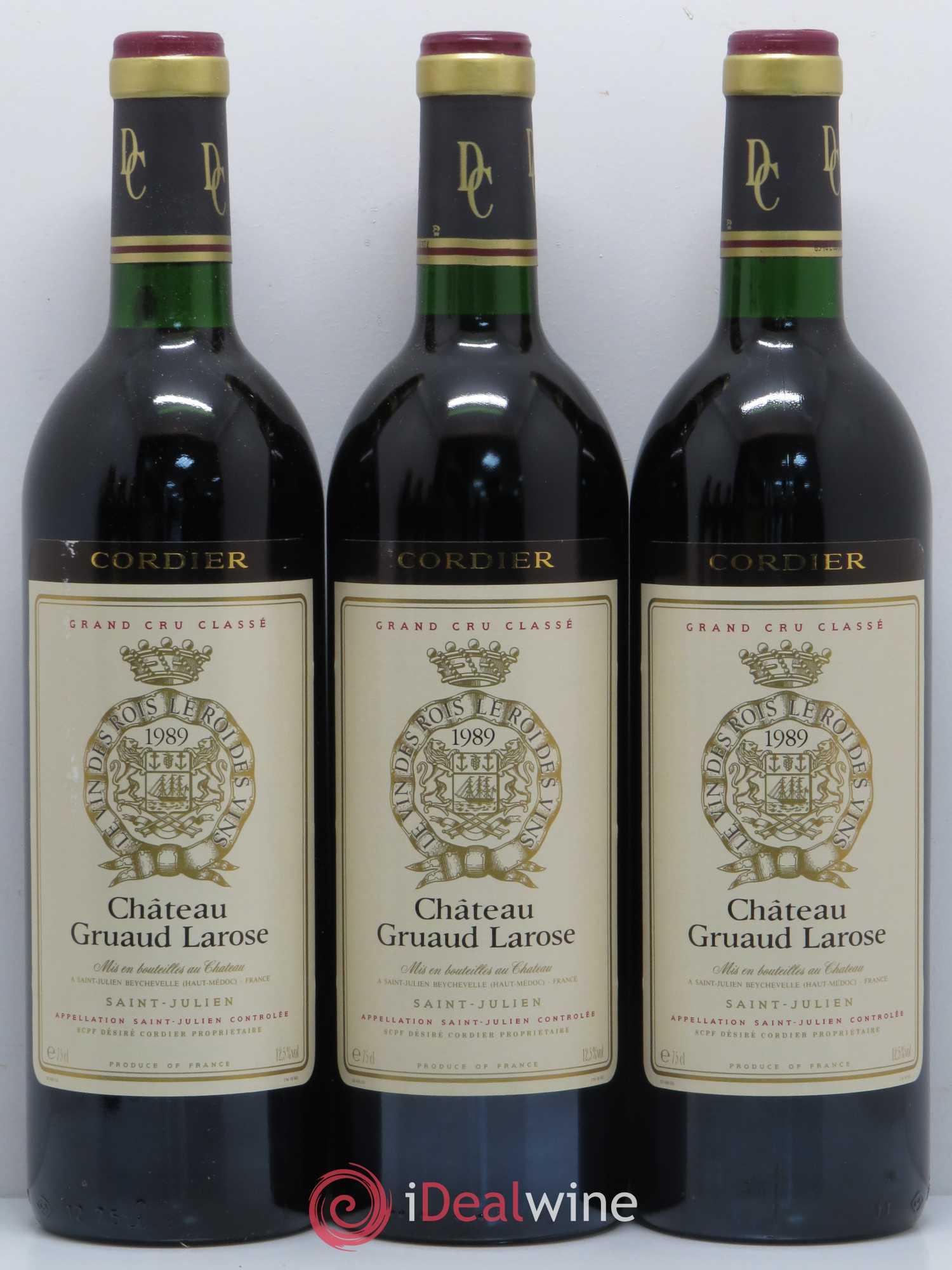 Château Gruaud Larose 2ème Grand Cru Classé 1989 - Lot de 12 bouteilles - 1