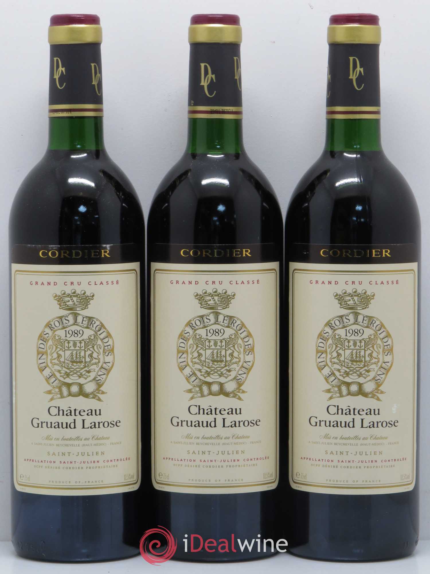 Château Gruaud Larose 2ème Grand Cru Classé 1989 - Lot de 12 bouteilles - 2
