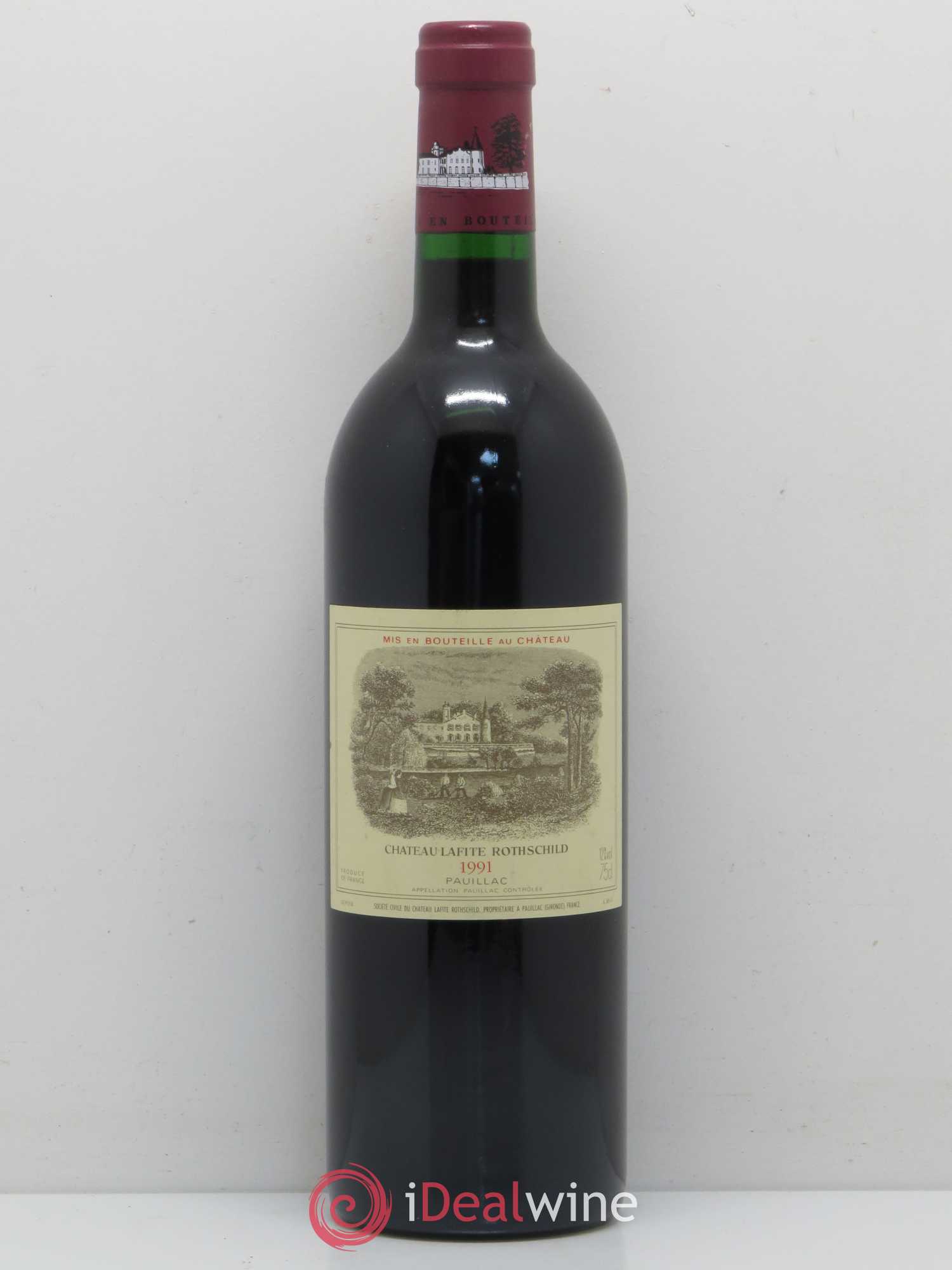 Château Lafite Rothschild 1er Grand Cru Classé 1991 - Lot de 1 bouteille - 0