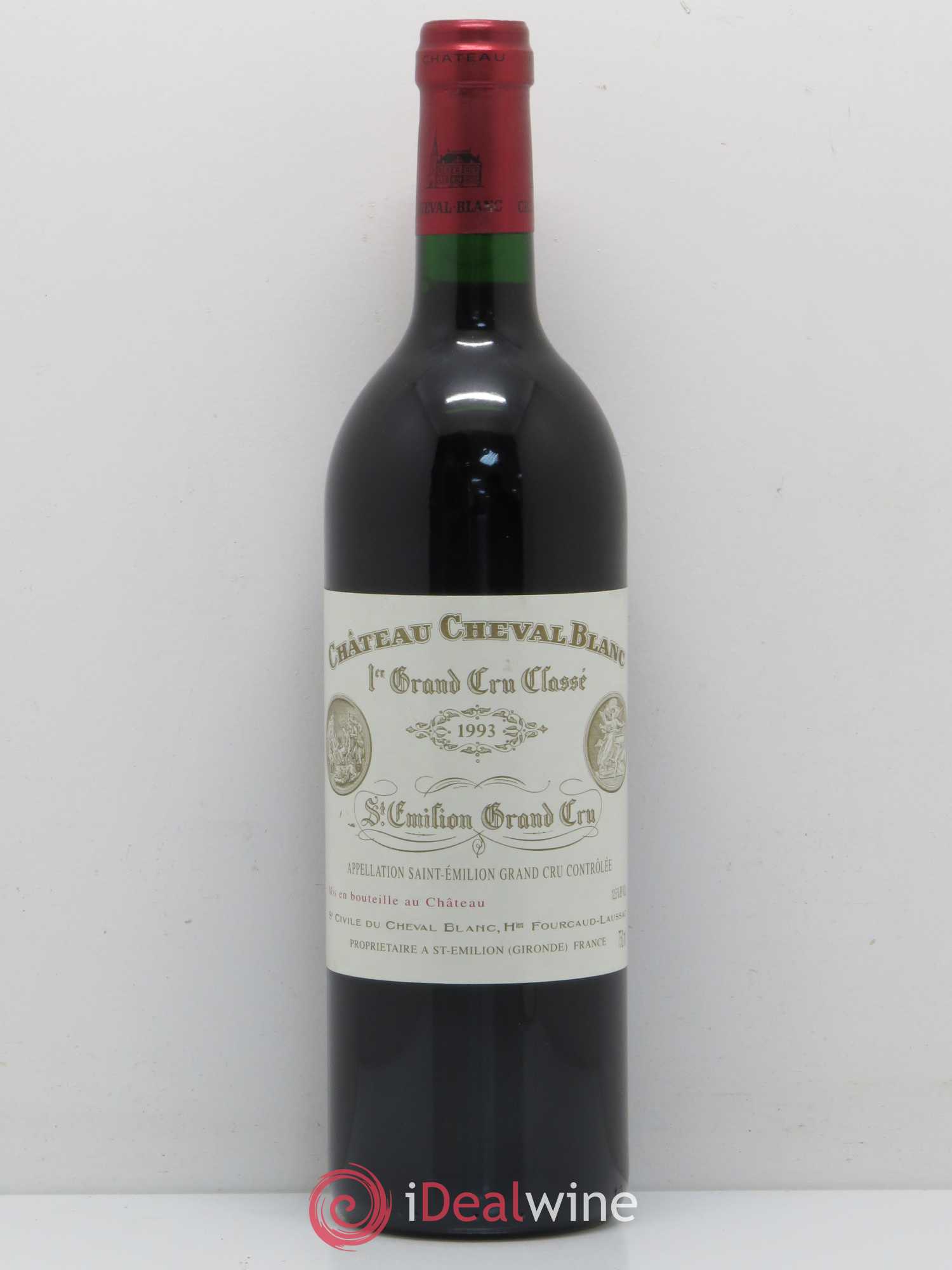 Château Cheval Blanc 1er Grand Cru Classé A 1993 - Lot de 1 bouteille - 0