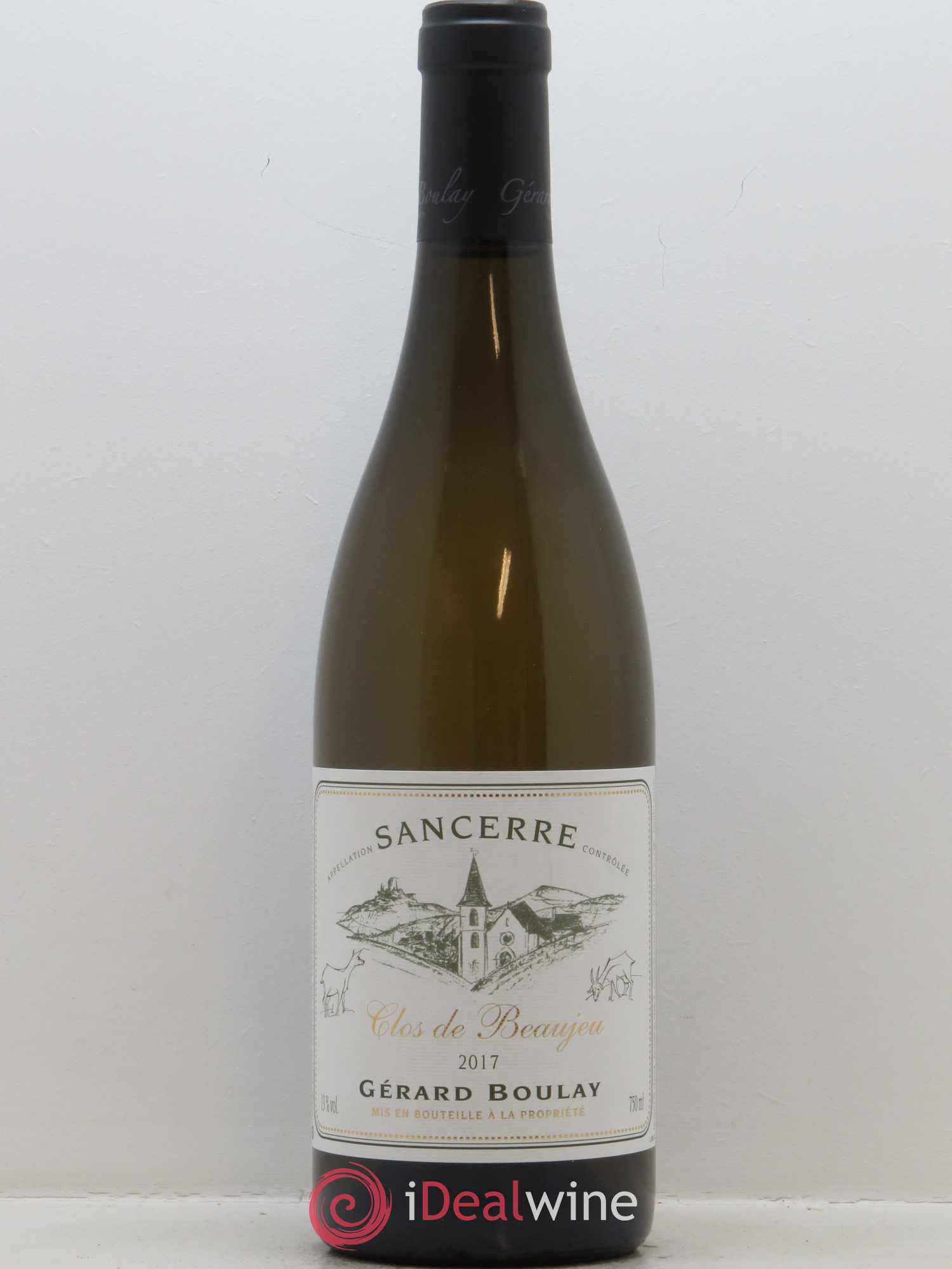 Sancerre Clos de Beaujeu Gérard Boulay 2017 - Posten von 1 Flasche - 0