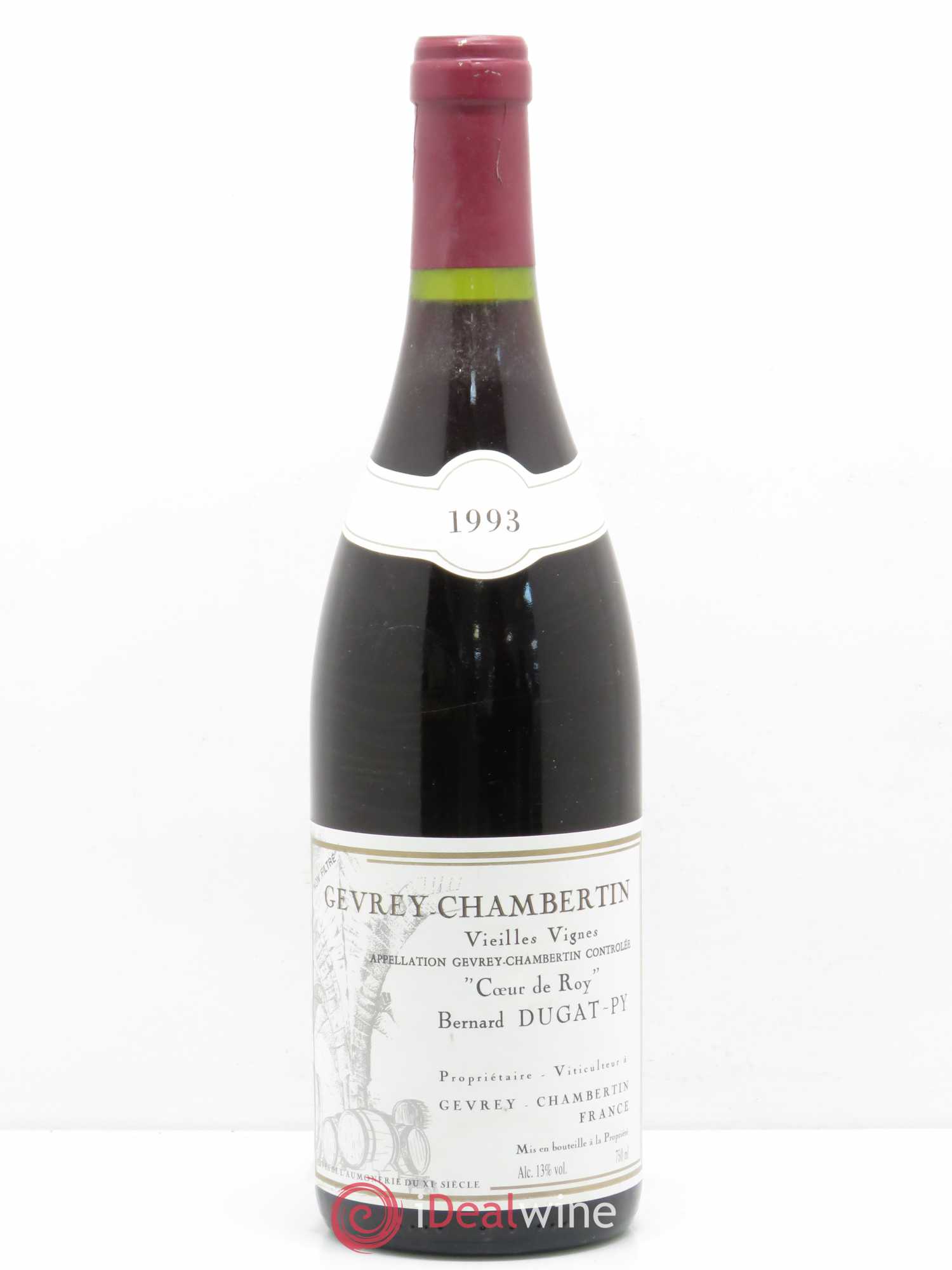 Gevrey-Chambertin Coeur de Roy Très Vieilles Vignes Dugat-Py 1993 - Lot de 1 bouteille - 0