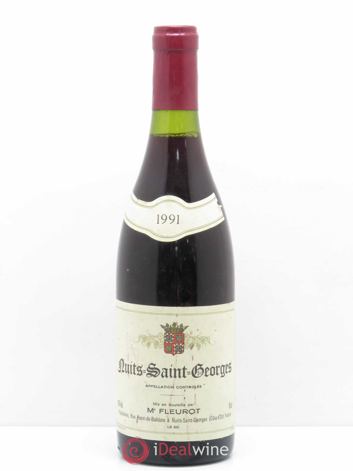 Nuits-Saint-Georges Mr Fleurot 1991 - Posten von 1 Flasche - 0