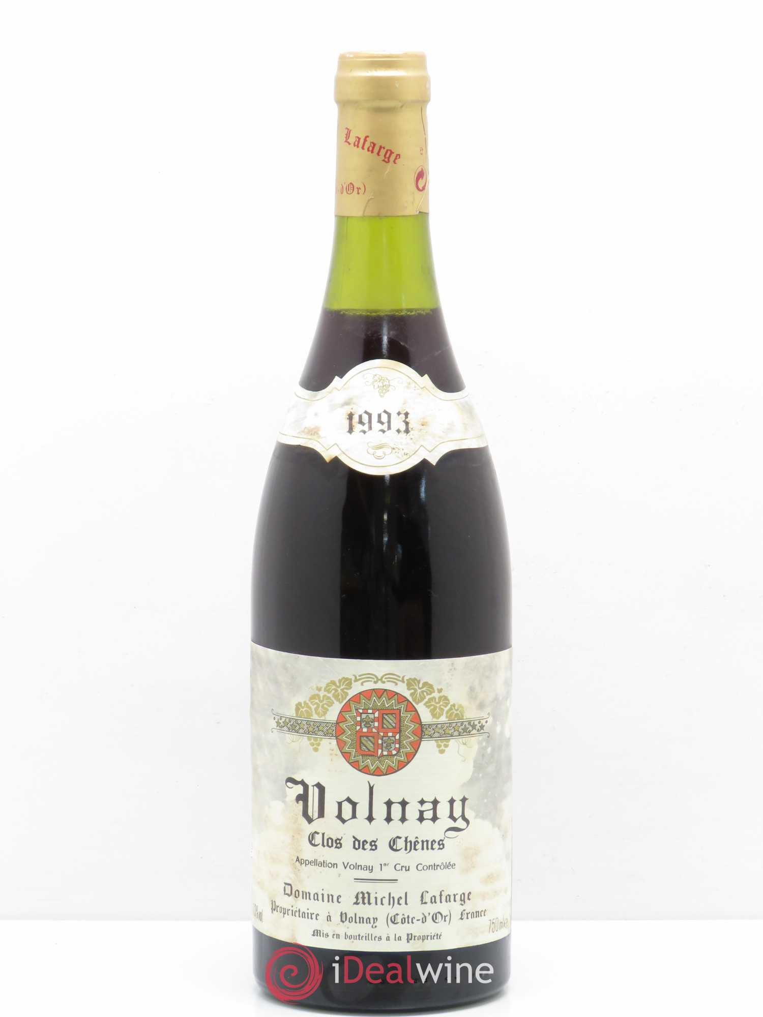 Volnay 1er Cru Clos des Chênes Lafarge (Domaine) 1993 - Lot de 1 bouteille - 0