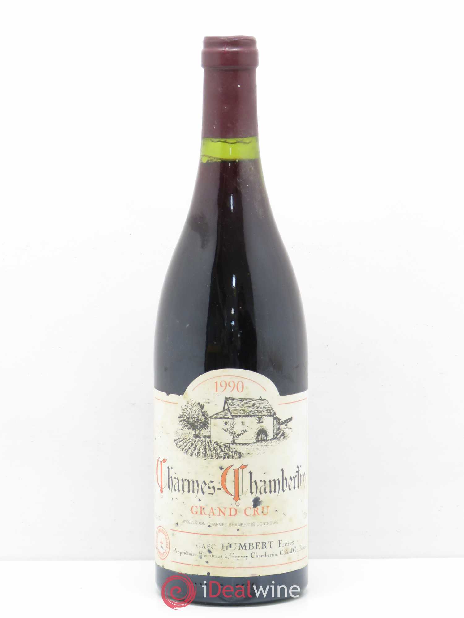 Charmes-Chambertin Grand Cru Humbert Freres 1990 - Lot de 1 bouteille - 0