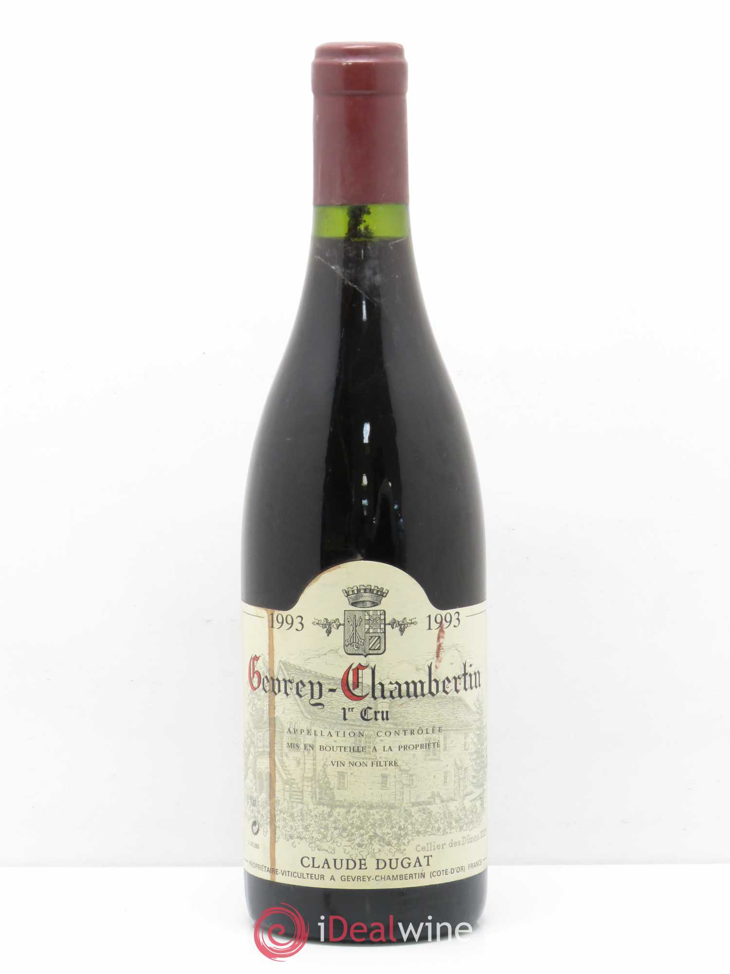 Gevrey-Chambertin 1er Cru Claude Dugat 1993 - Lot of 1 bottle - 0