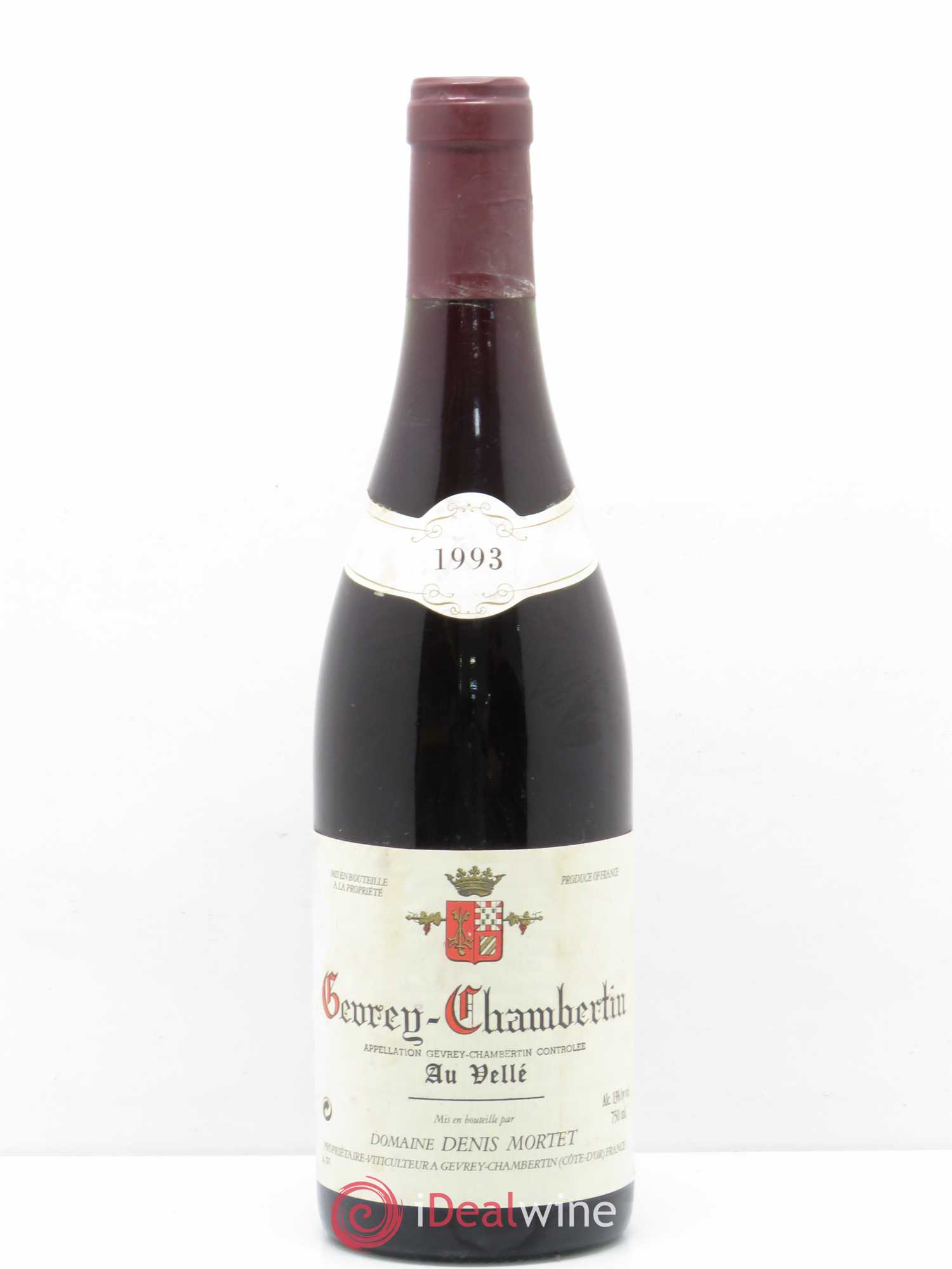 Gevrey-Chambertin Au Velle Denis Mortet 1993 - Posten von 1 Flasche - 0