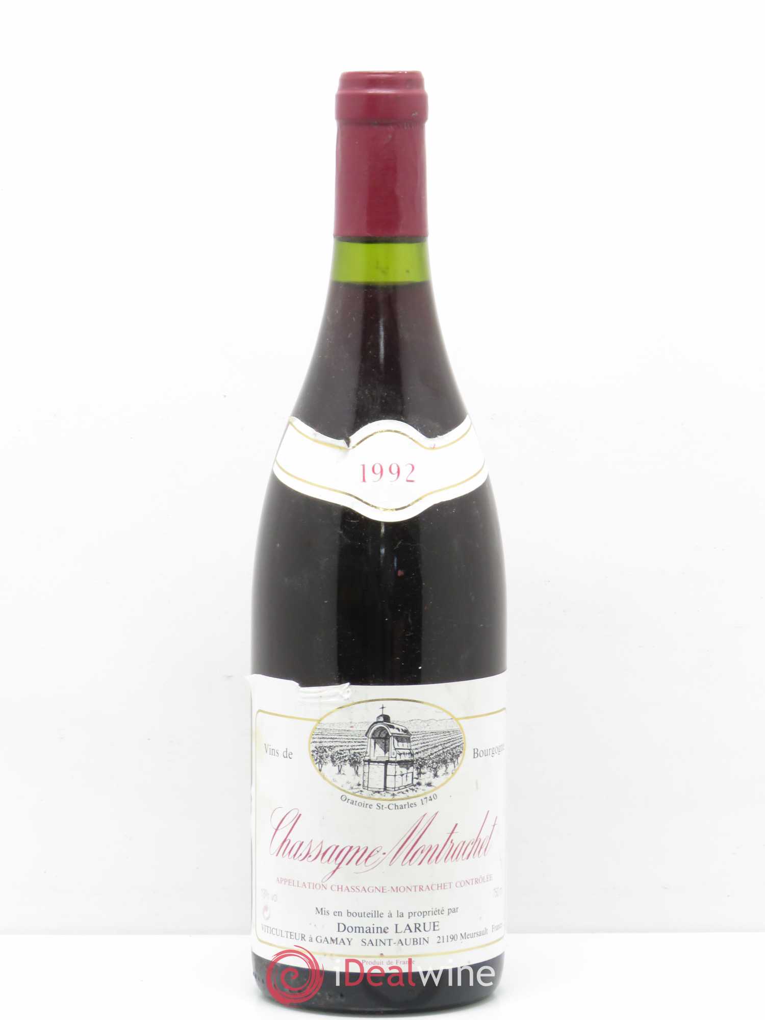 Chassagne-Montrachet Domaine Larue 1992 - Lot de 1 bouteille - 0