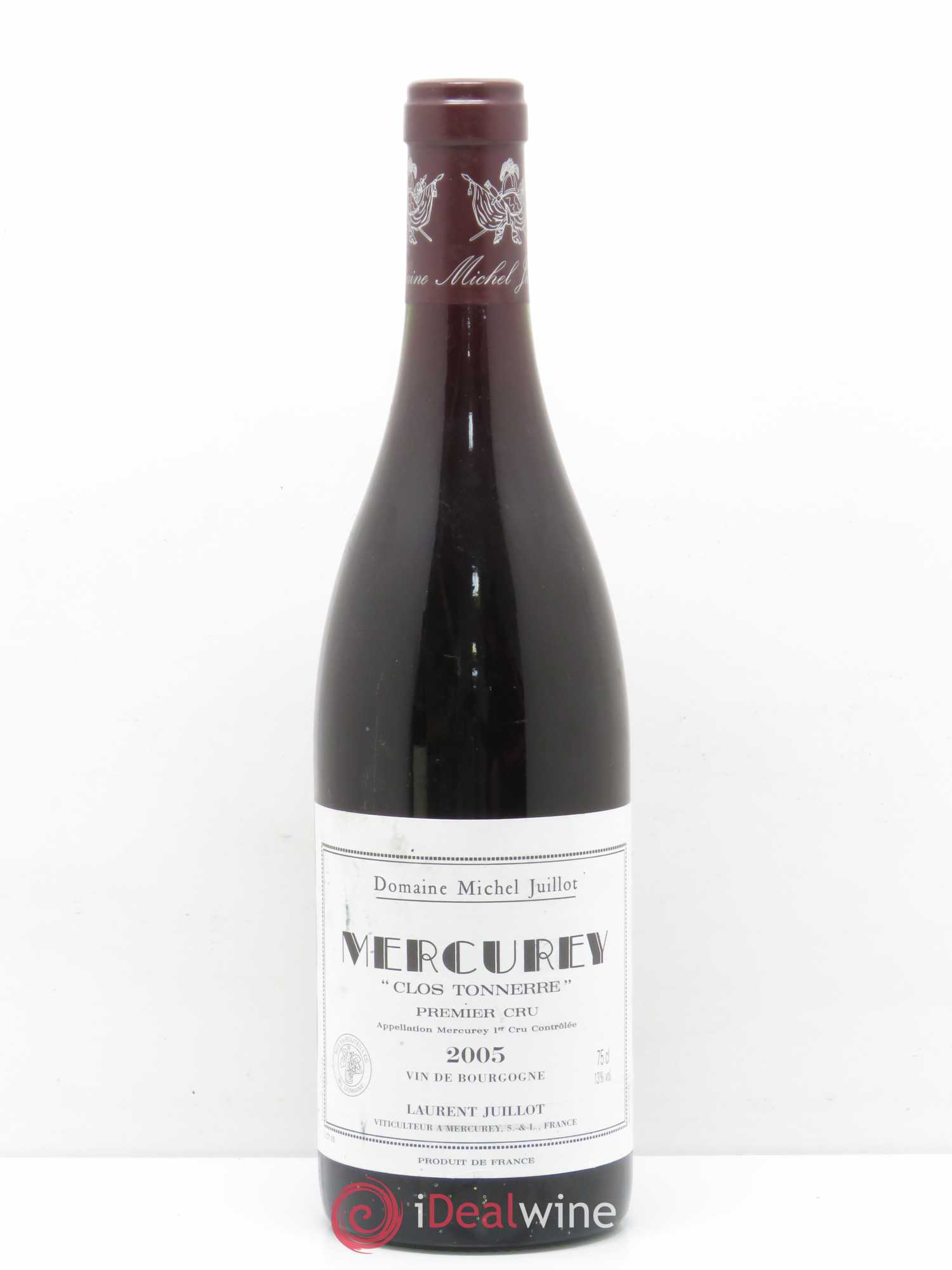 Mercurey Michel Juillot (Domaine) Premier cru Clos Tonnerre 2005 - Posten von 1 Flasche - 0