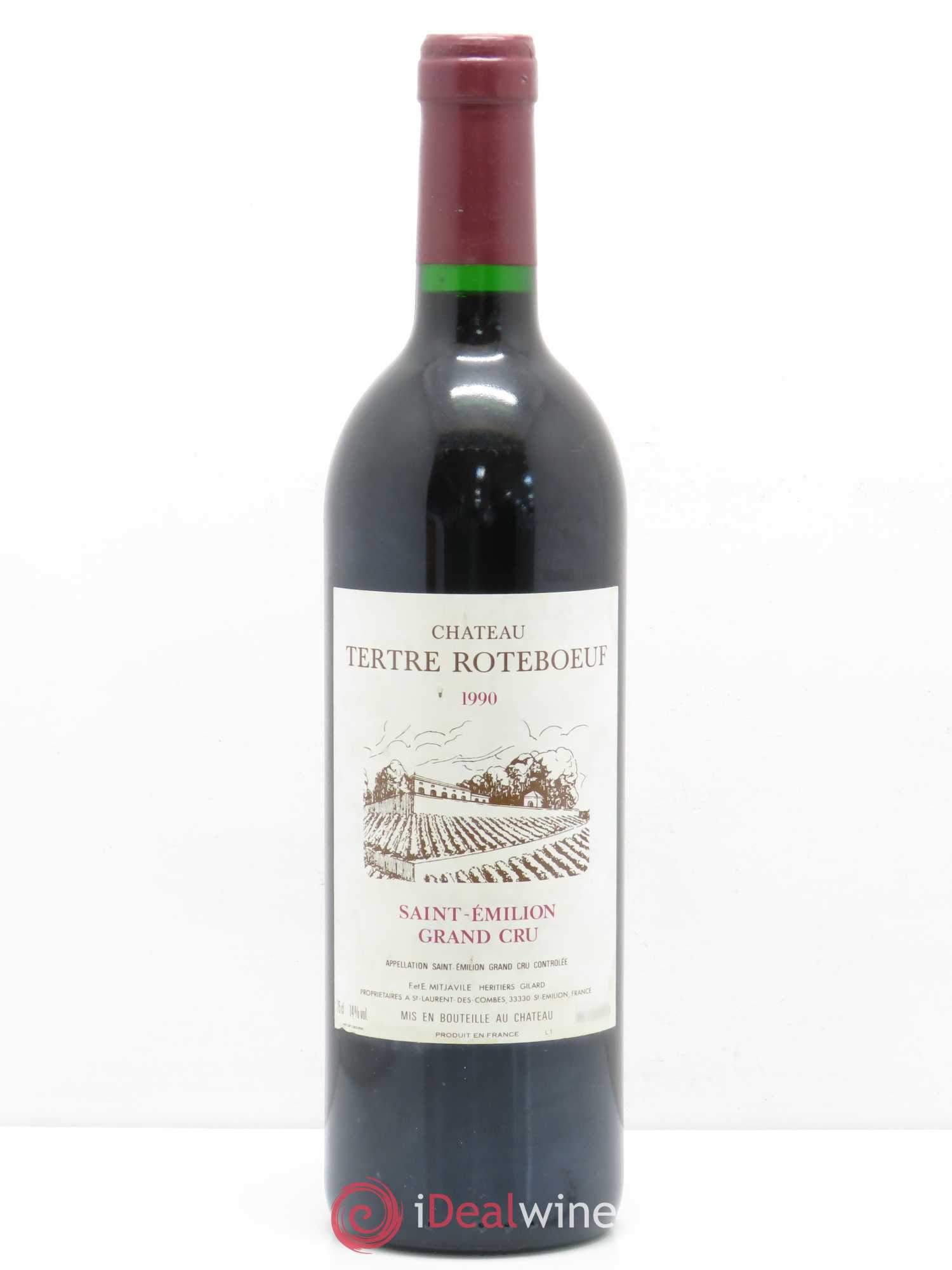 Château Tertre Roteboeuf 1990 - Posten von 1 Flasche - 0