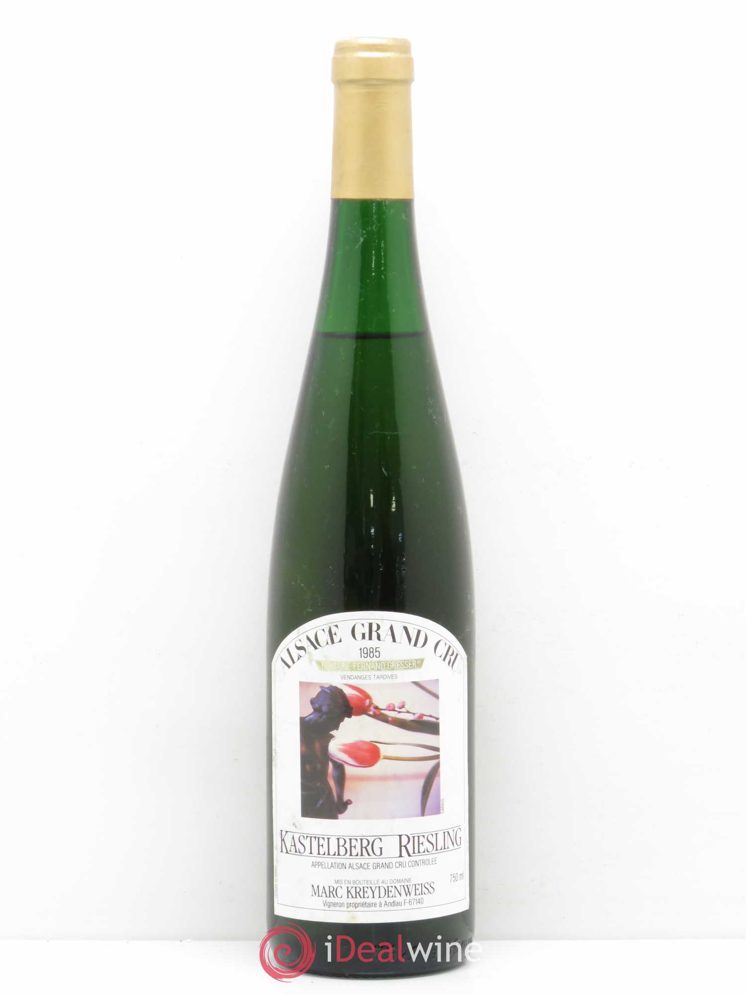 Riesling Kastelberg Kreydenweiss Vendanges Tardives 1985 - Posten von 1 Flasche - 0