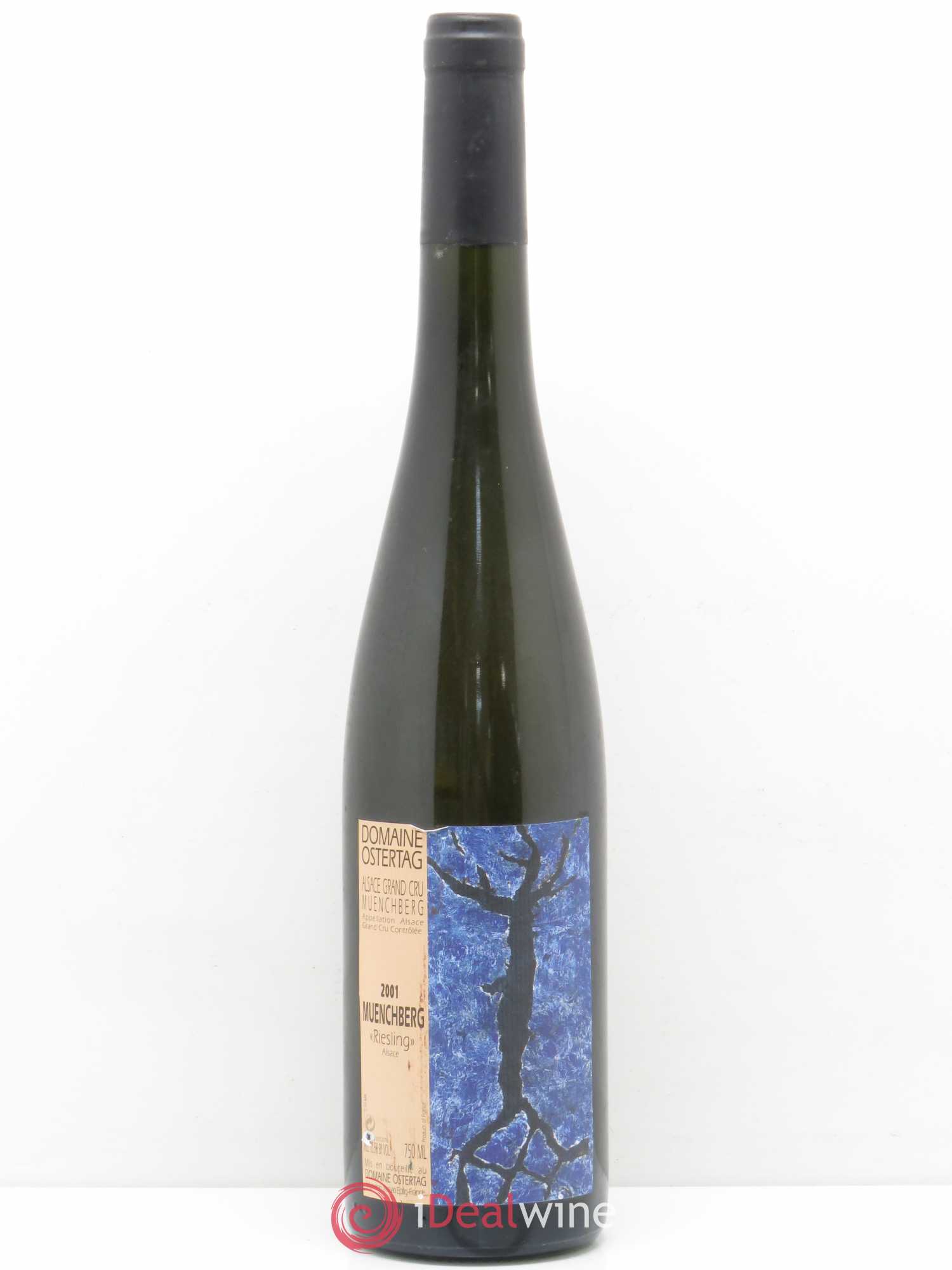 Alsace Riesling Grand Cru Muenchberg Ostertag (Domaine) 2001 - Lot de 1 bouteille - 0