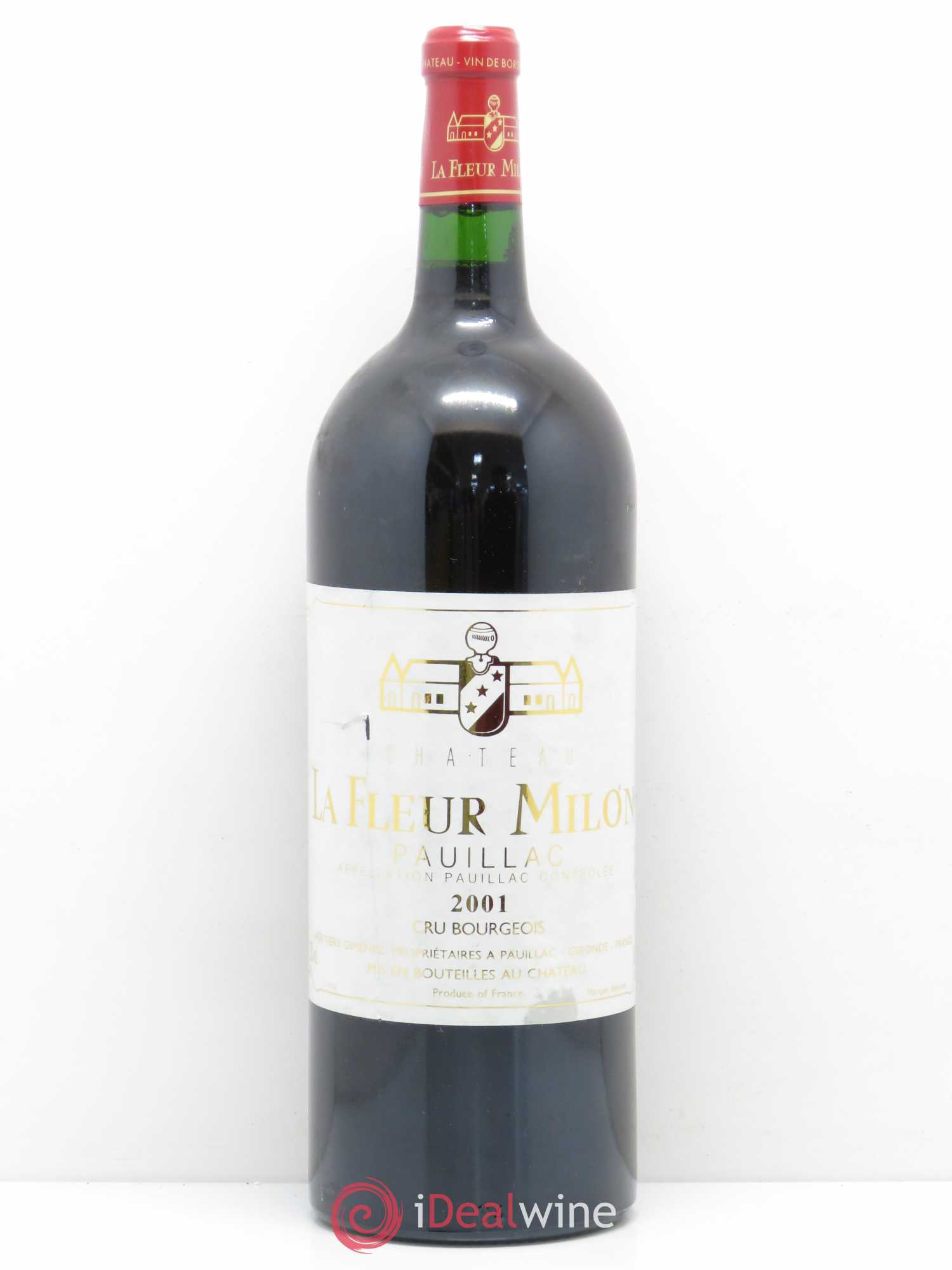Château la Fleur Milon Cru Bourgeois 2001 - Lot de 1 magnum - 0