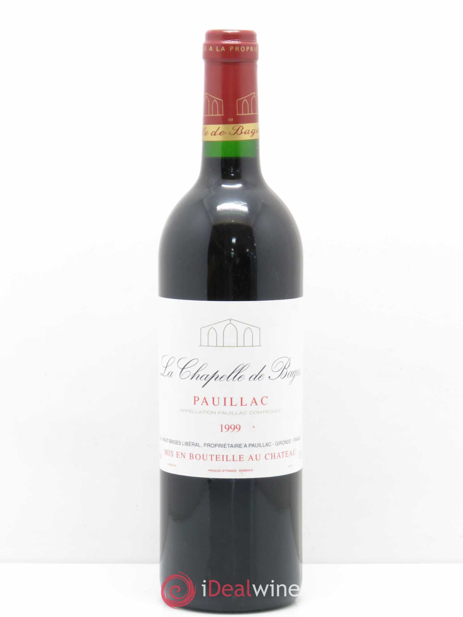 La Chapelle de Haut Bages 1999 - Lot de 1 bouteille - 0
