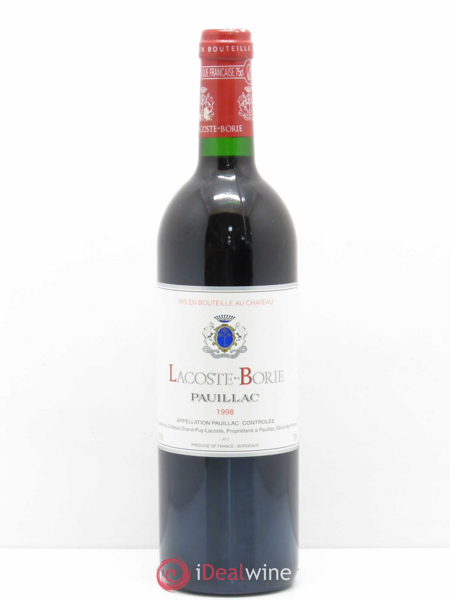 Lacoste Borie 1998 - Posten von 1 Flasche - 0