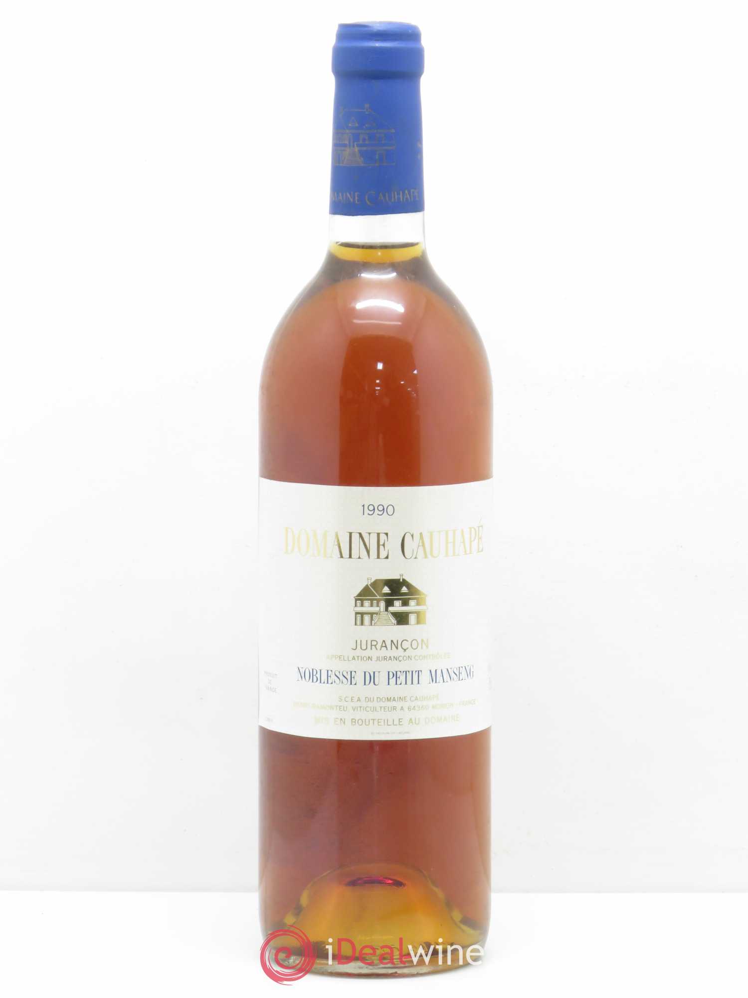 Jurançon Noblesse du petit manseng Cauhapé 1990 - Posten von 1 Flasche - 0
