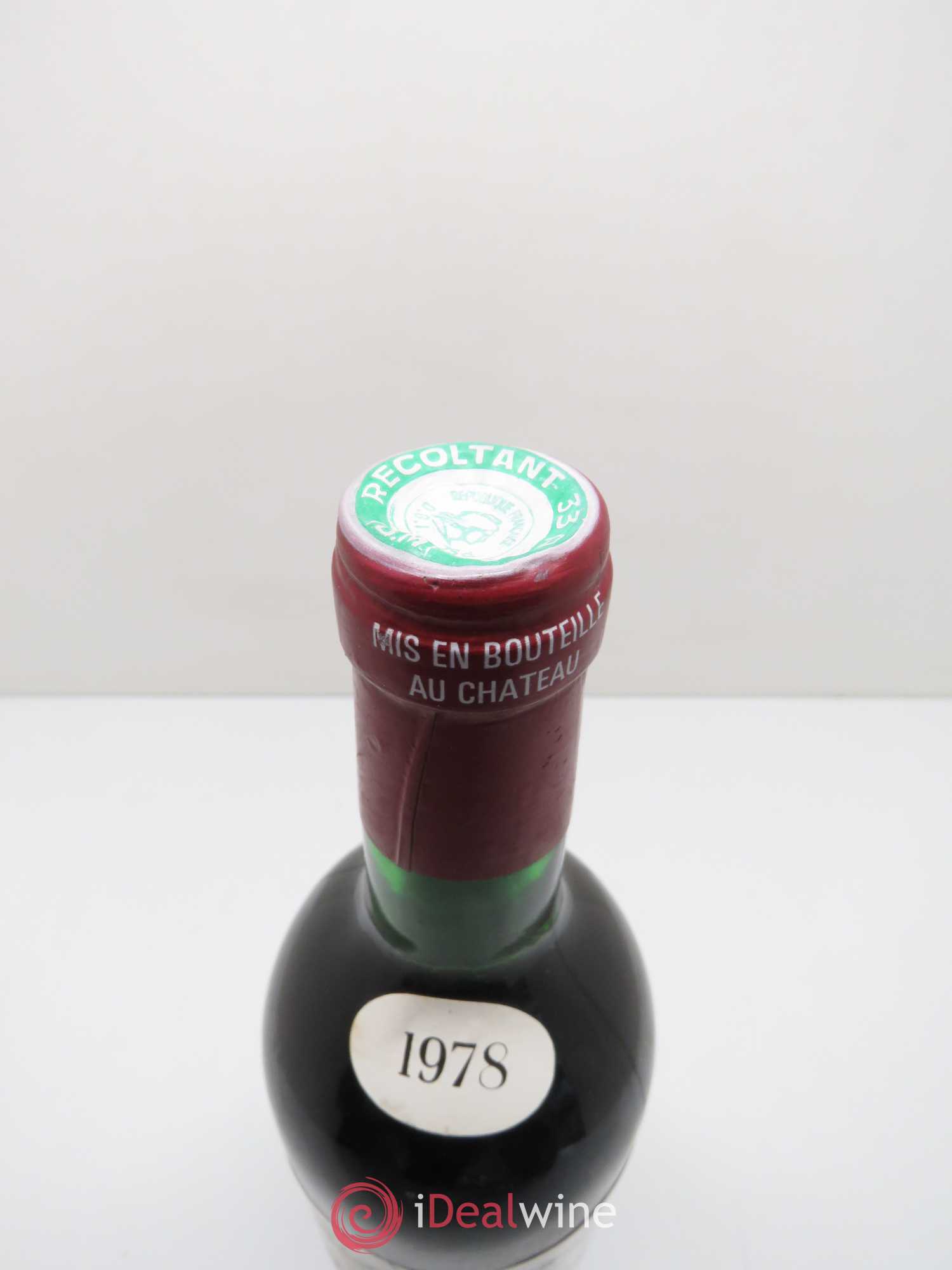 Pauillac Château Chantecler Milon 1978 - Posten von 1 Flasche - 1