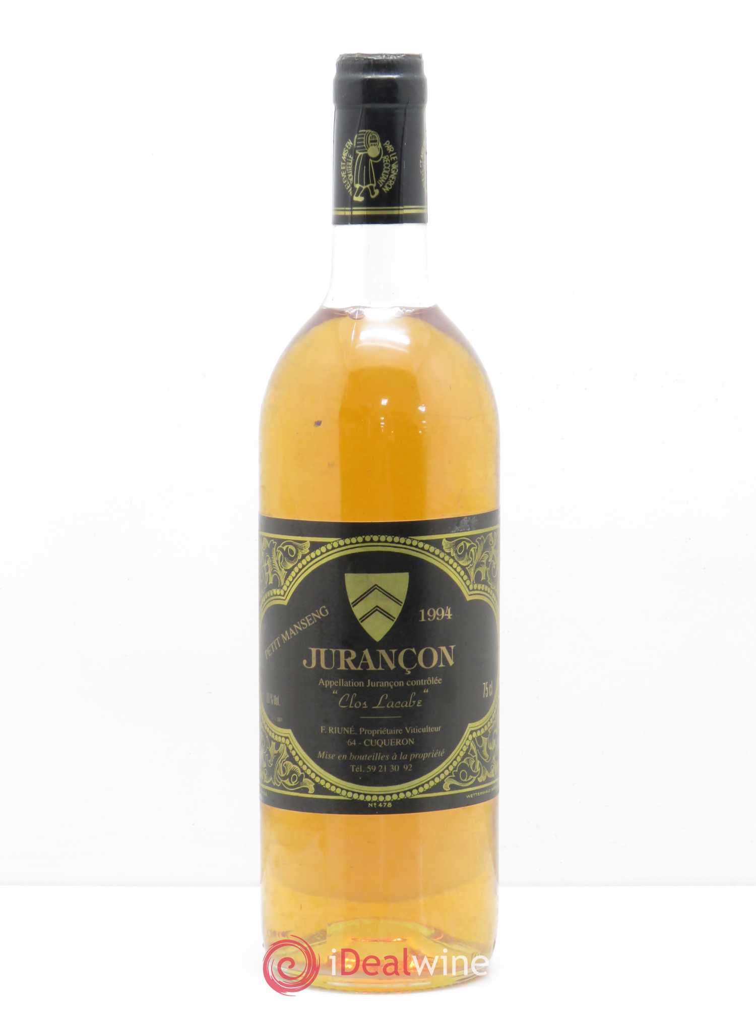 Jurançon Clos Lacabe petit manseng 1994 - Posten von 1 Flasche - 0