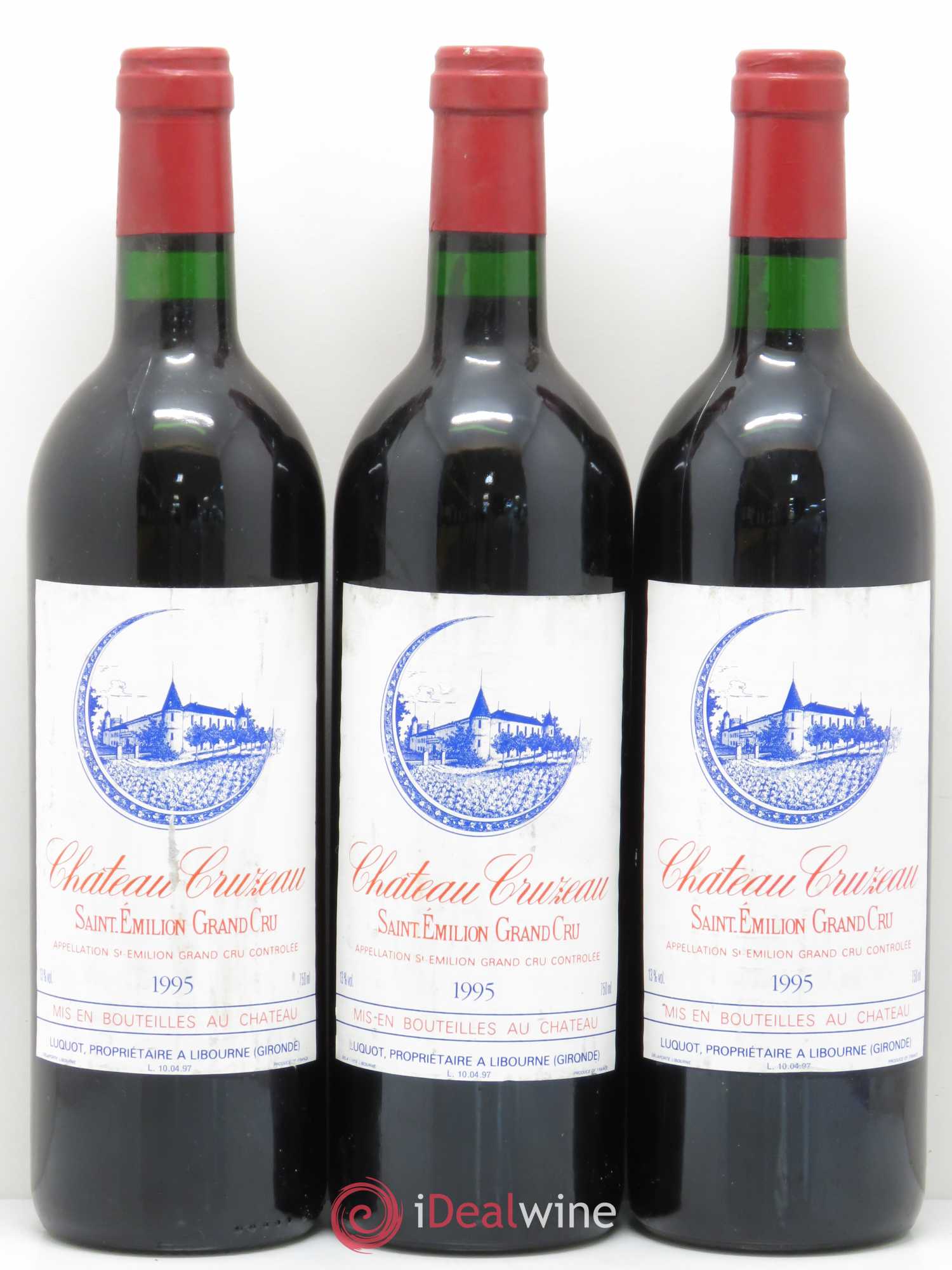 Château Cruzeau 1995 - Lot de 6 bouteilles - 2
