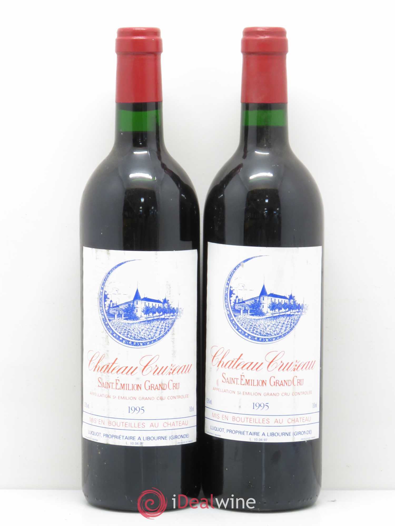 Château de Cruzeau 1995 - Lot de 5 bouteilles - 2