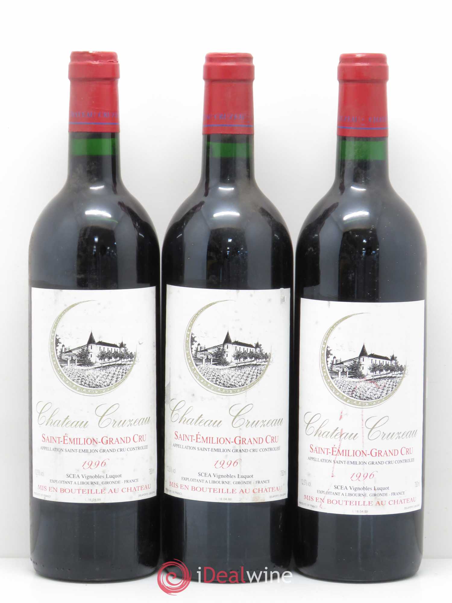 Château Cruzeau 1996 - Lot de 6 bouteilles - 2