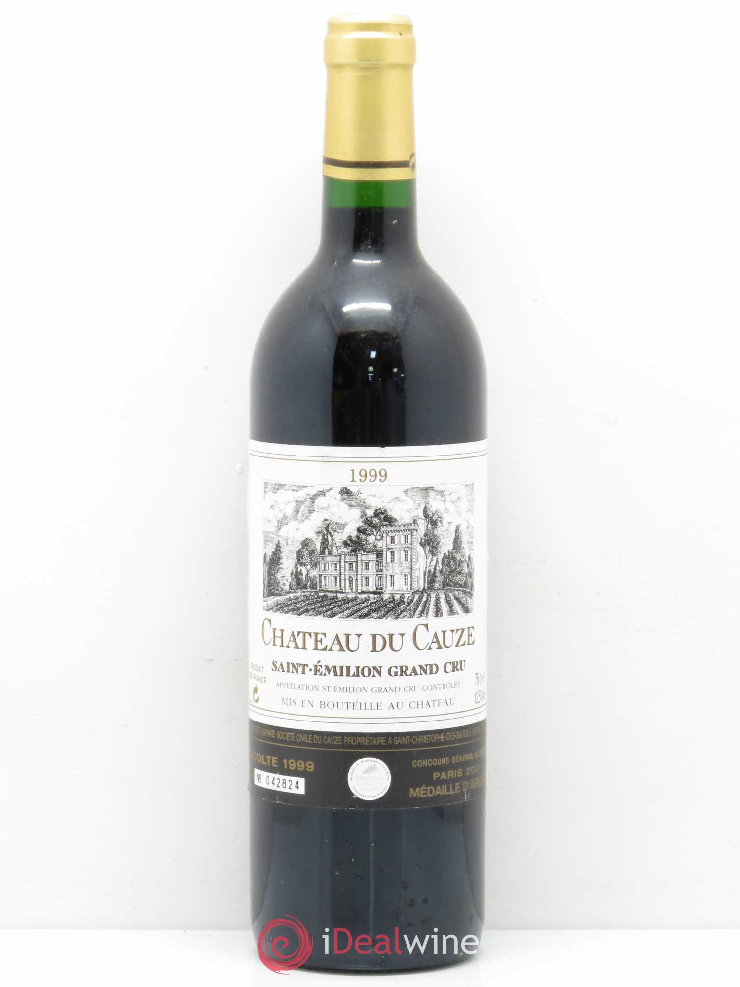 Château du Cauze 1999 - Lot de 1 bouteille - 0