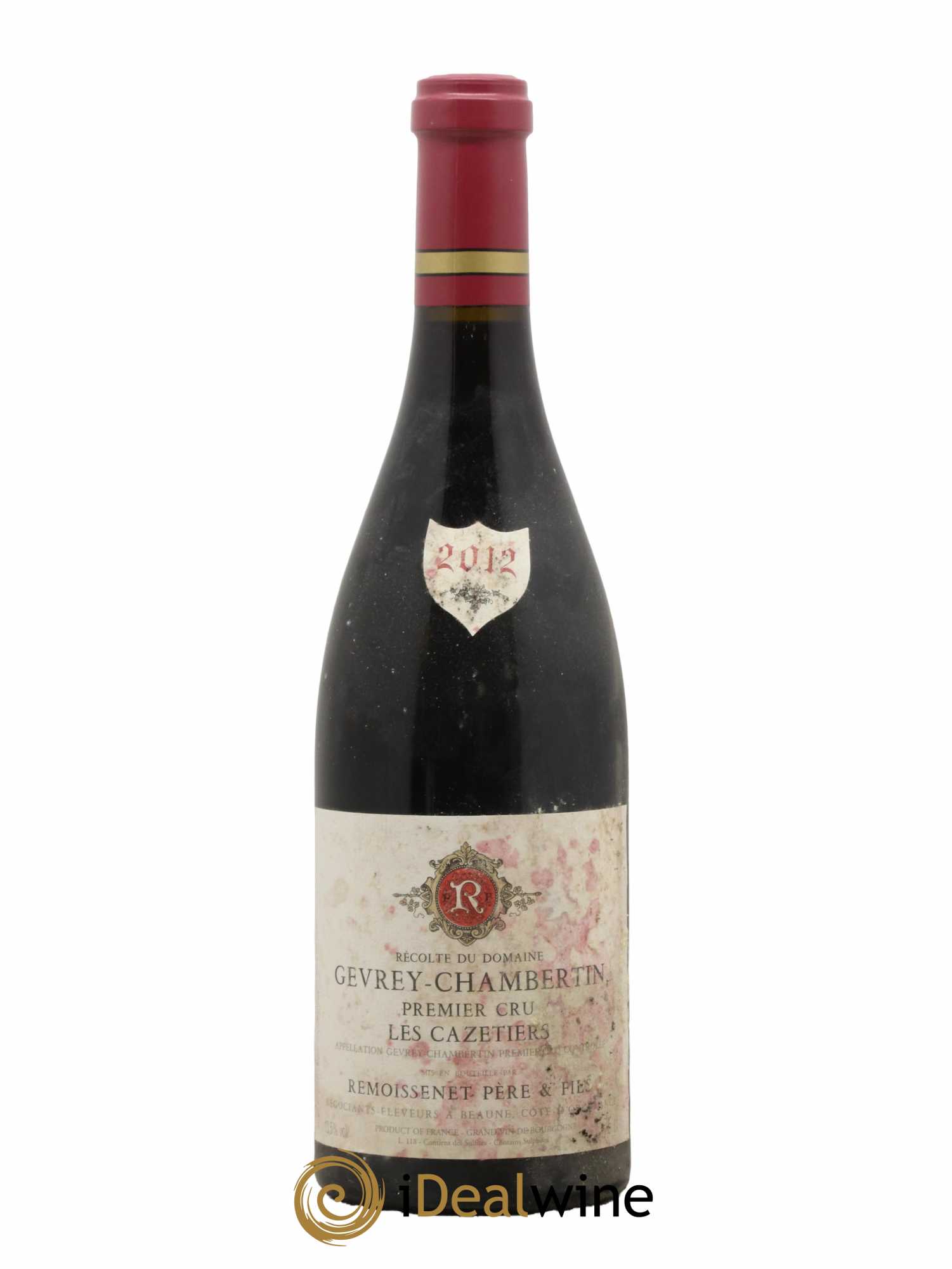 Gevrey-Chambertin 1er Cru Les Cazetiers Remoissenet Père et Fils 2012 - Lot de 1 bouteille - 0