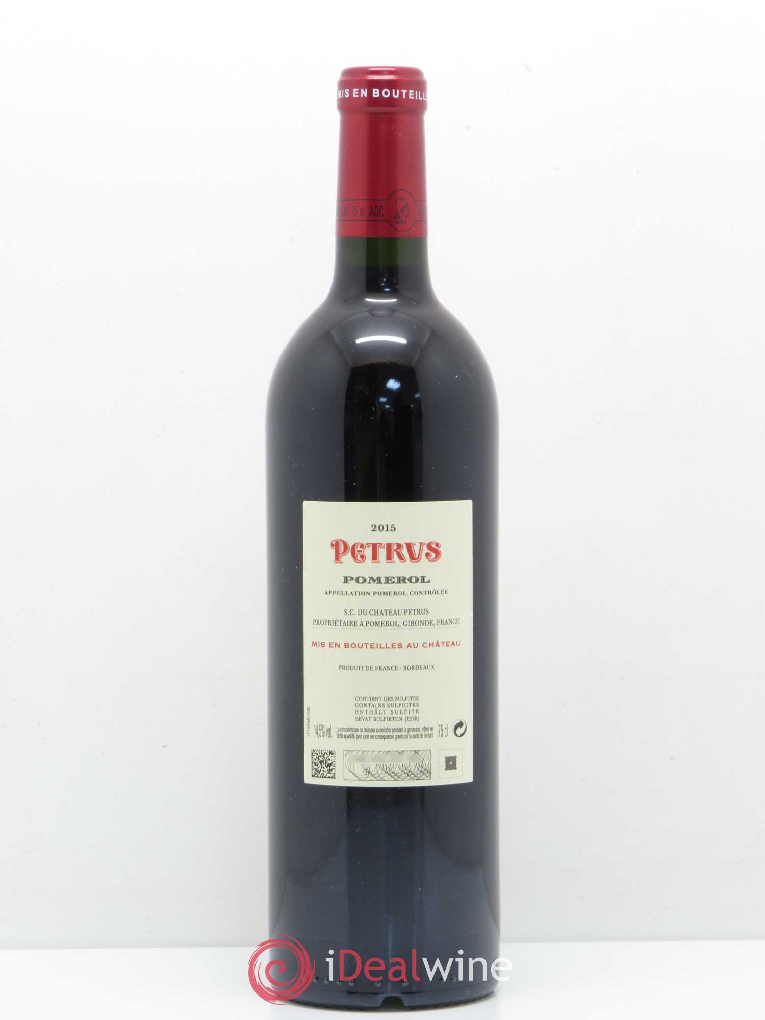 Petrus 2015 - Lot de 1 bouteille - 1